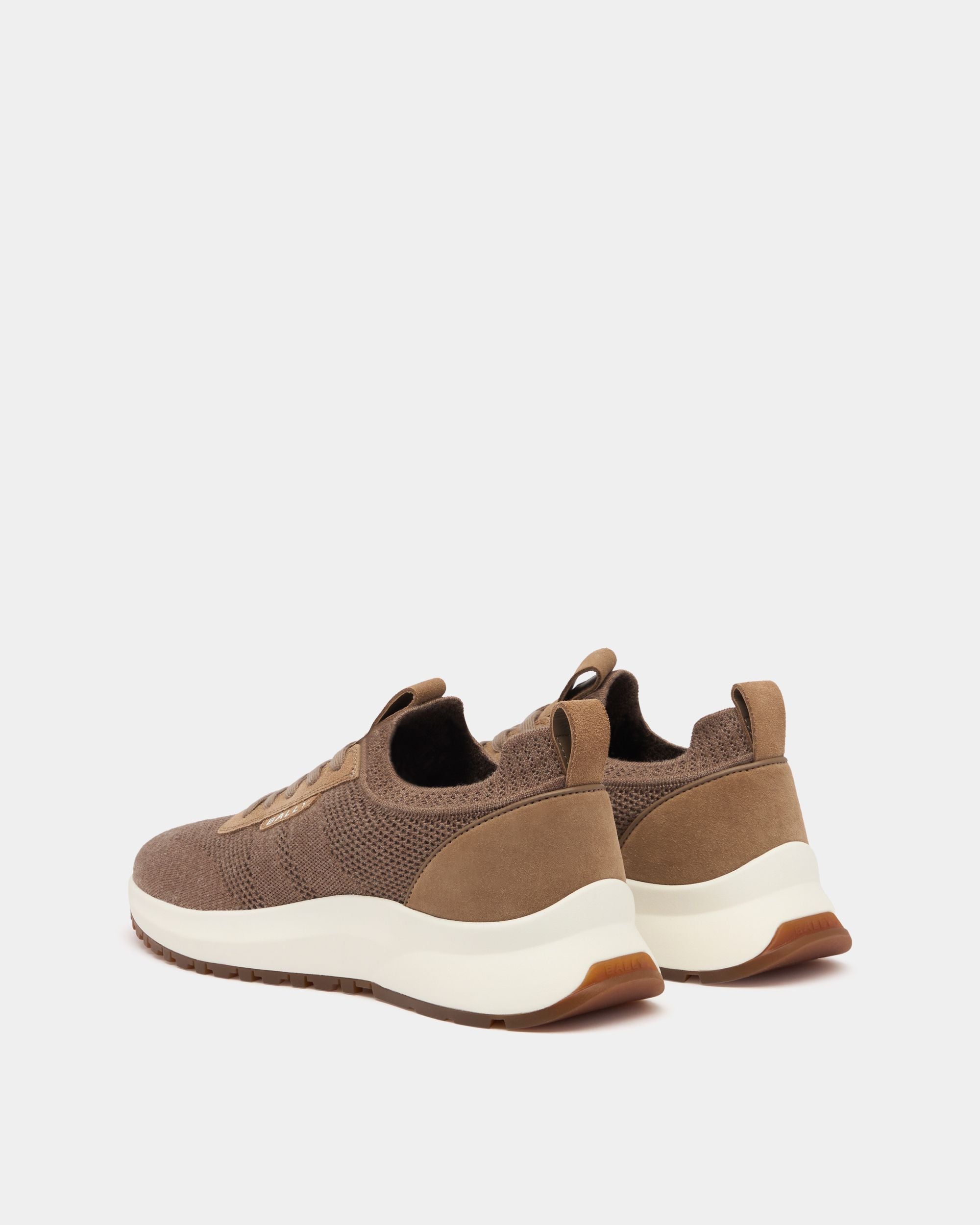 Bally Global - Outline Sneaker in Taupe Fabric - Brown