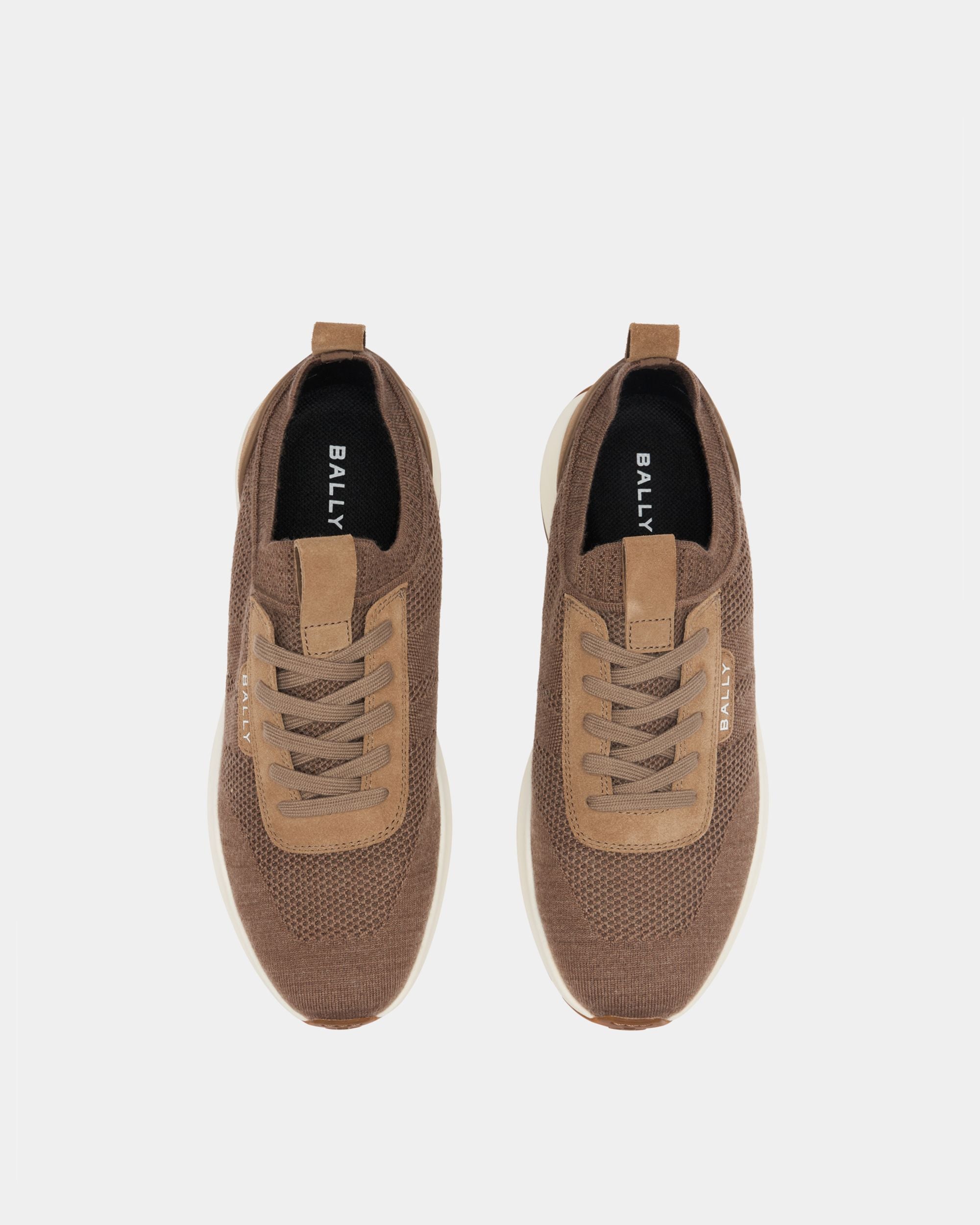 Bally Global - Outline Sneaker in Taupe Fabric - Brown