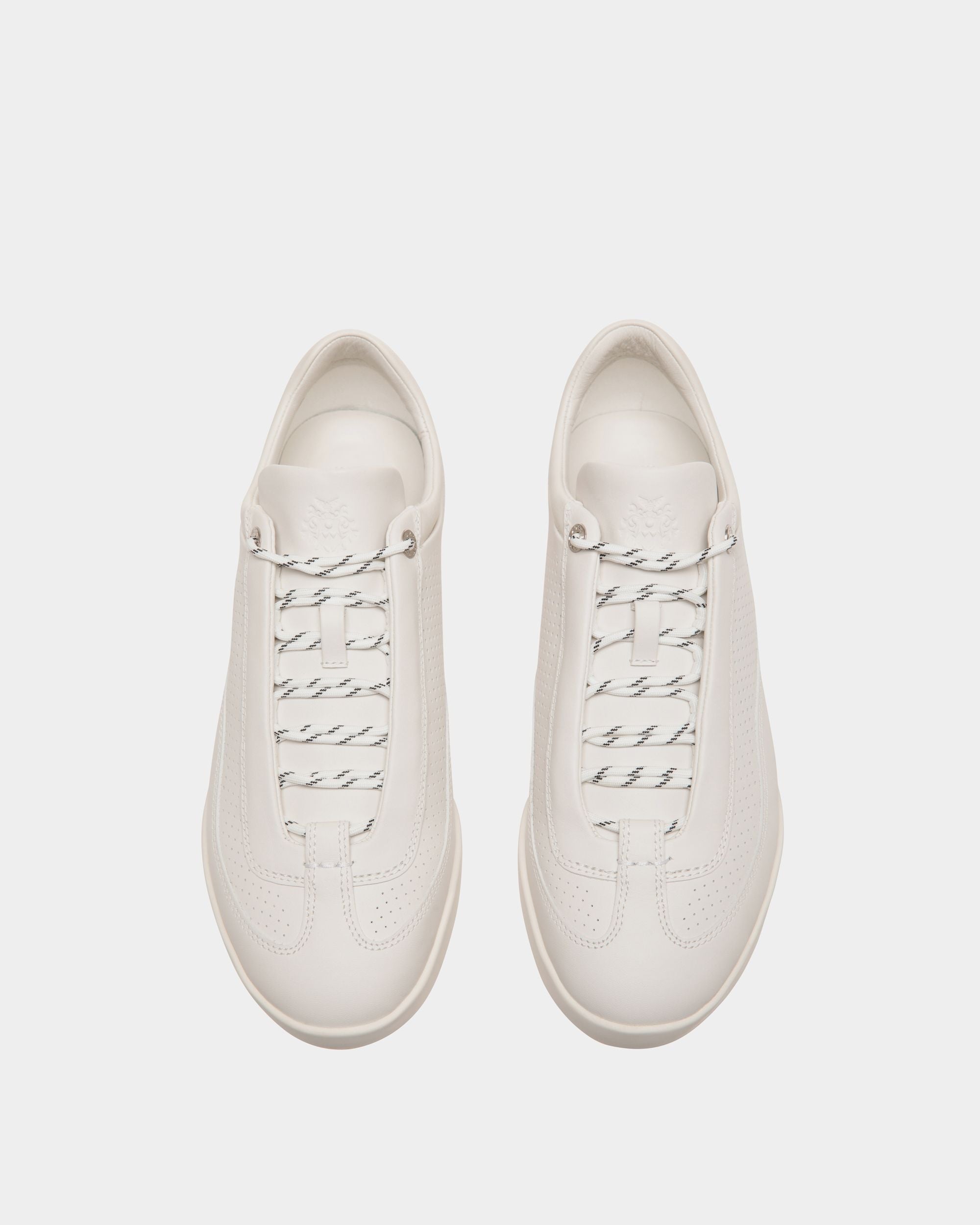 Bally Global - Manto Runner Sneaker in White Leather - White