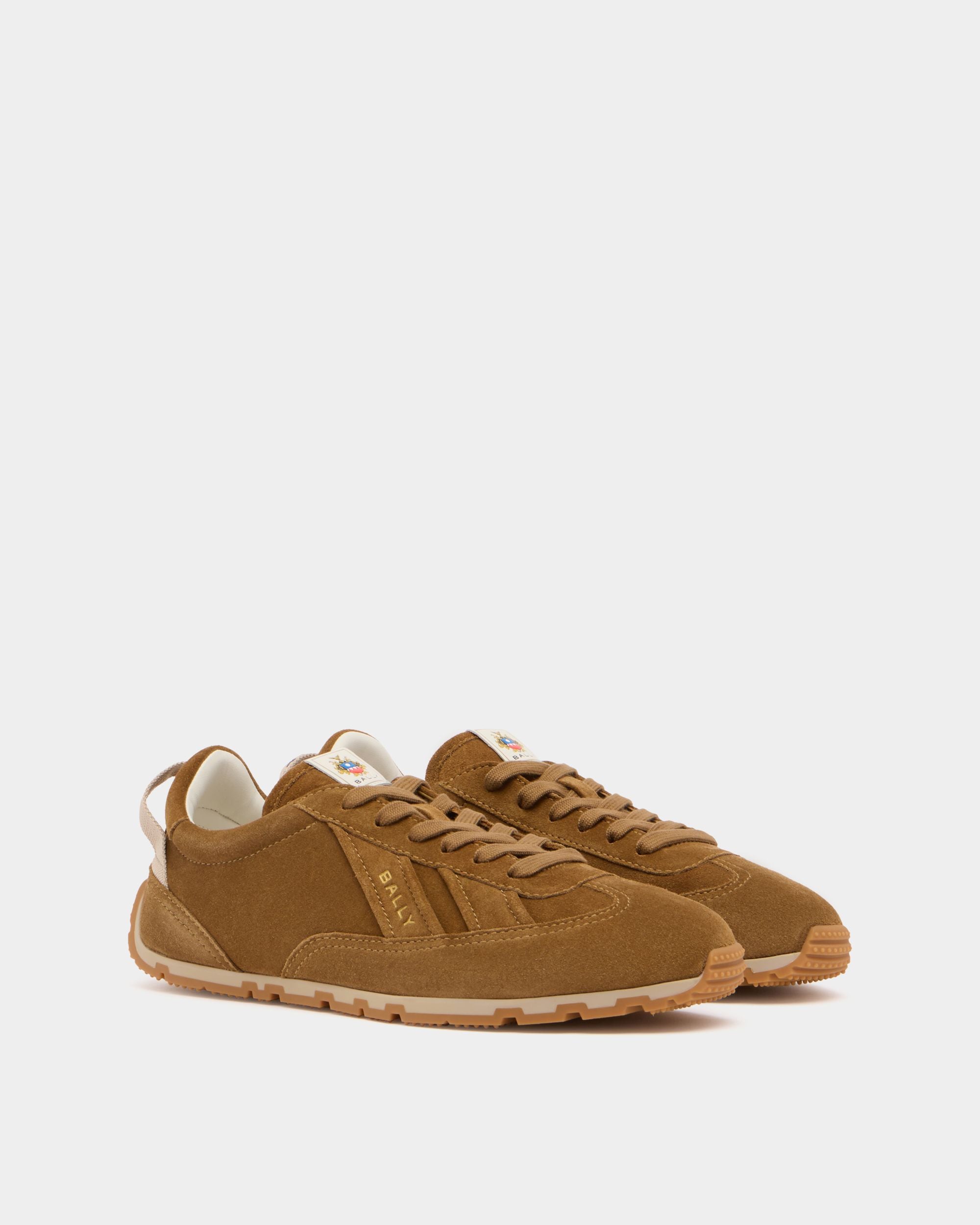 Bally Global - Quarry Sneaker in Brown Suede - Brown