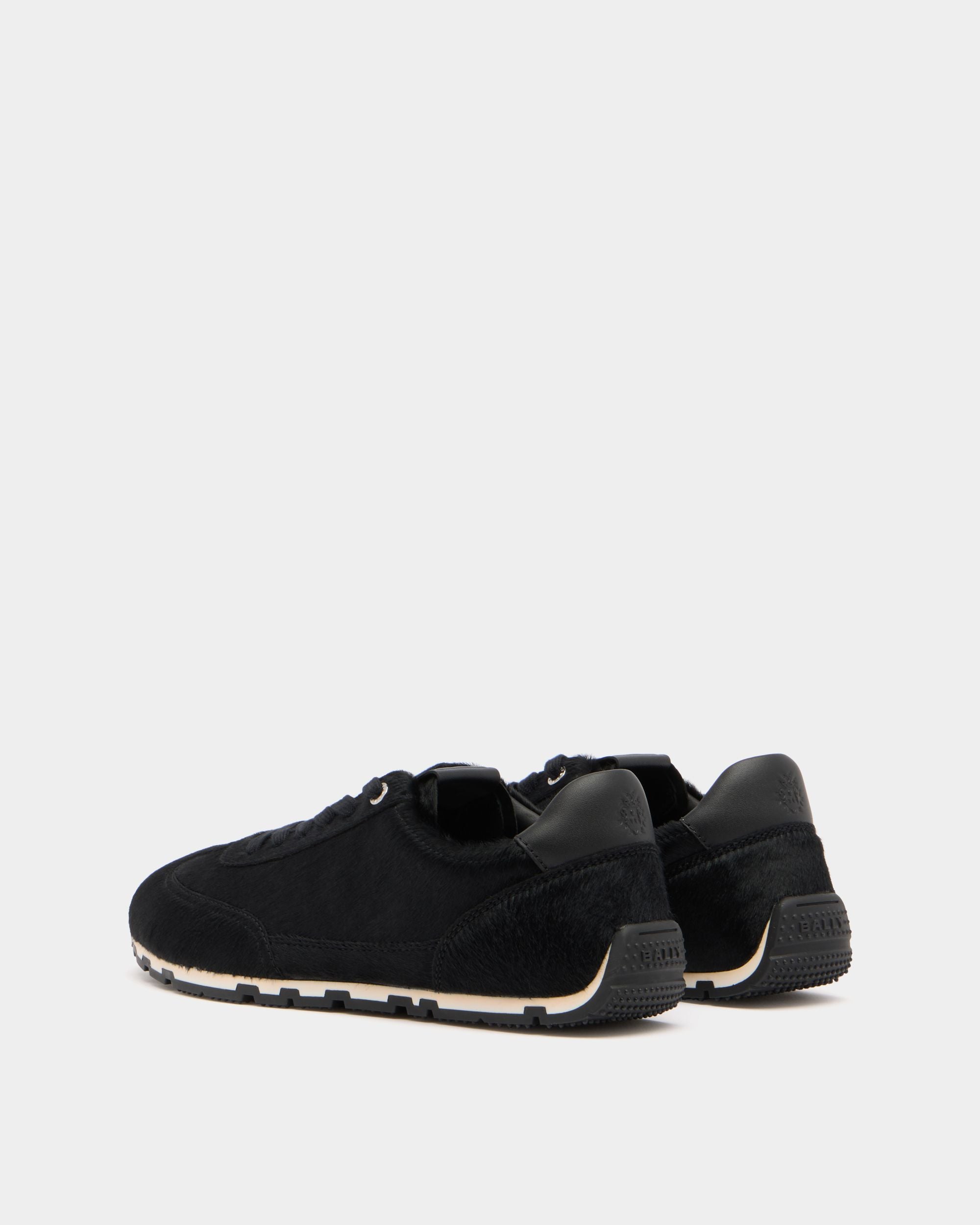 Bally Global - Quarry Sneaker in Black Pony Hair - Black