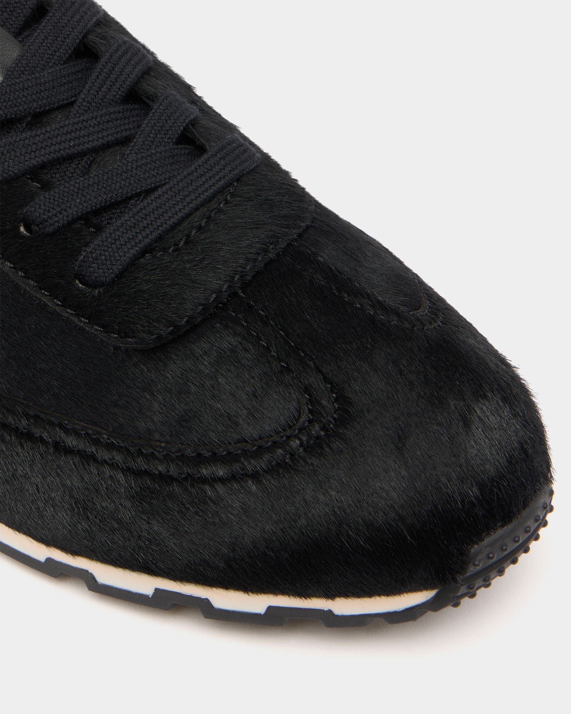 Bally Global - Quarry Sneaker in Black Pony Hair - Black