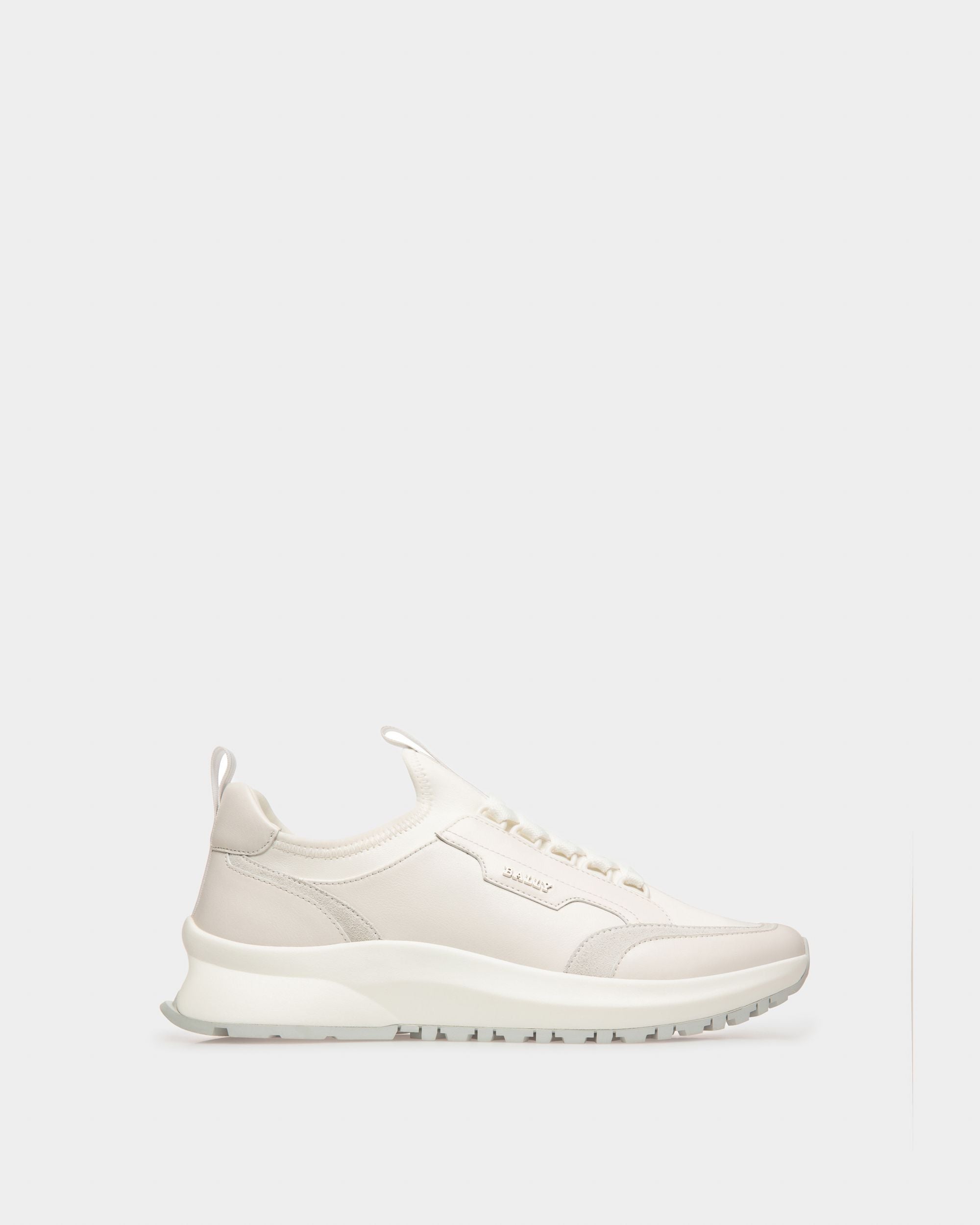 Bally Global - Deven Leather Sneakers In White - White