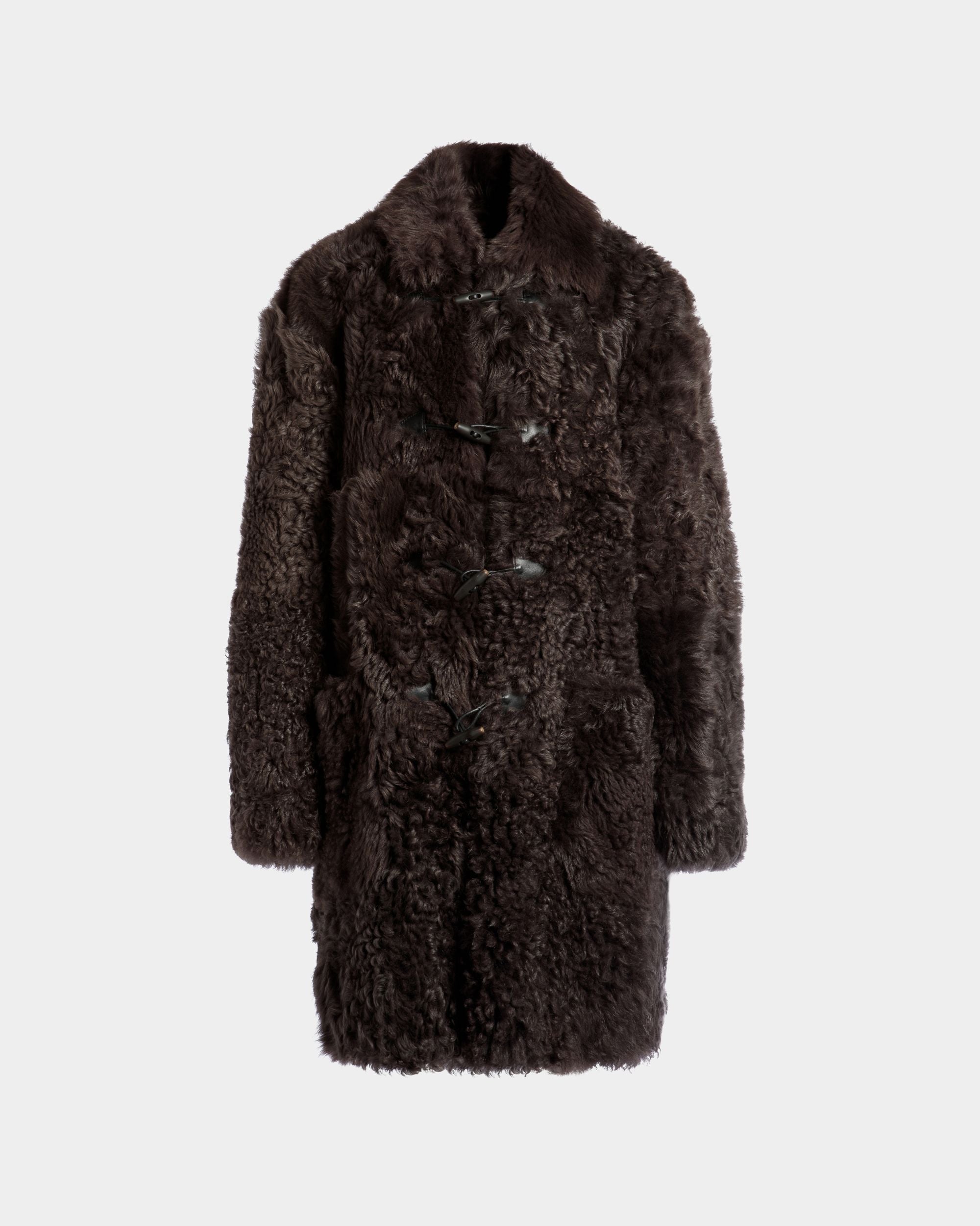 Bally Global - Winter Capsule Coat in Ebano Shearling - Brown