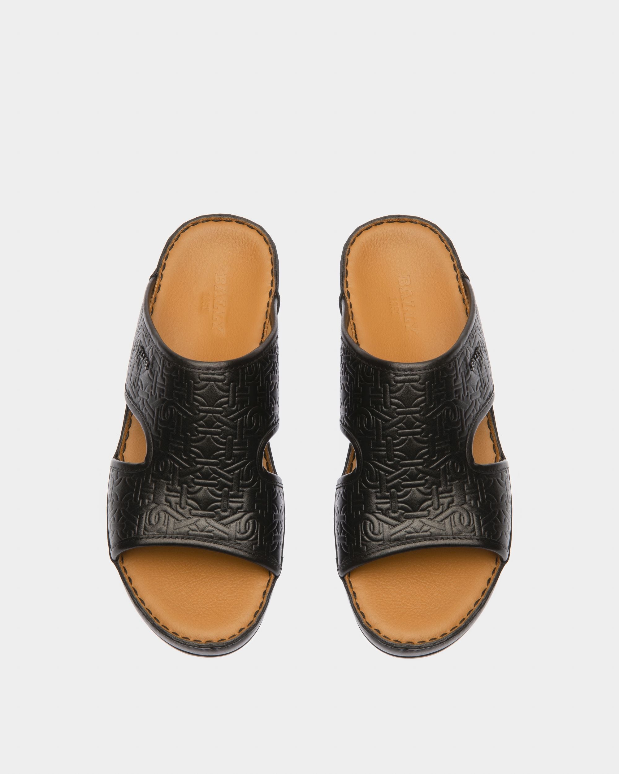 Bally Global - Hassan Sandals In Black Leather - Black