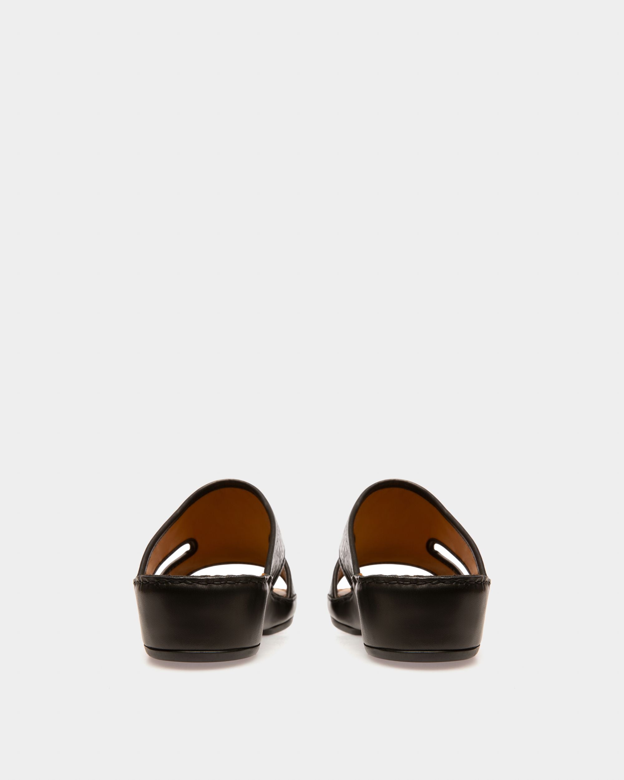 Bally Global - Hassan Sandals In Black Leather - Black