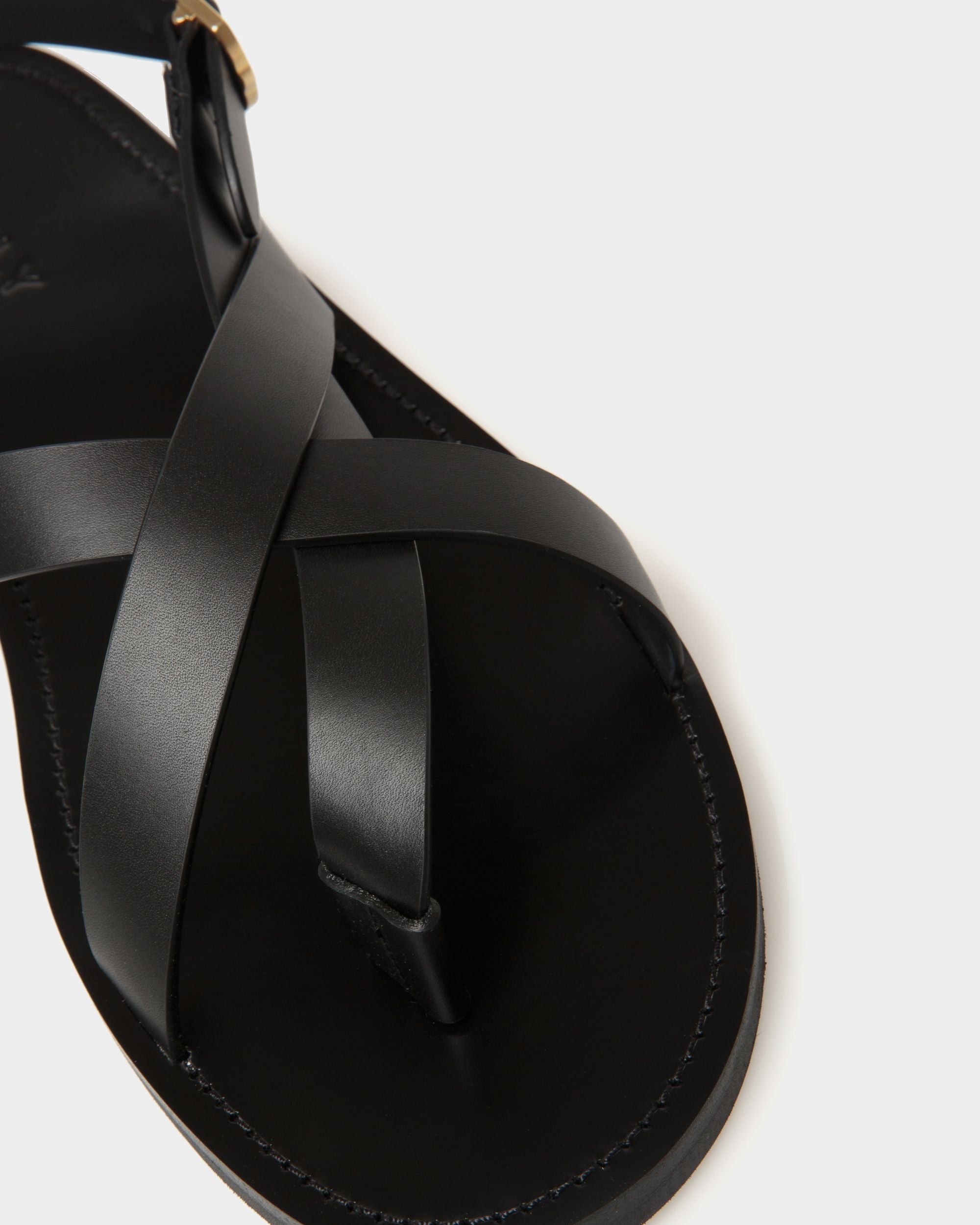 Bally Global - Chateau Sandal in Leather - Black