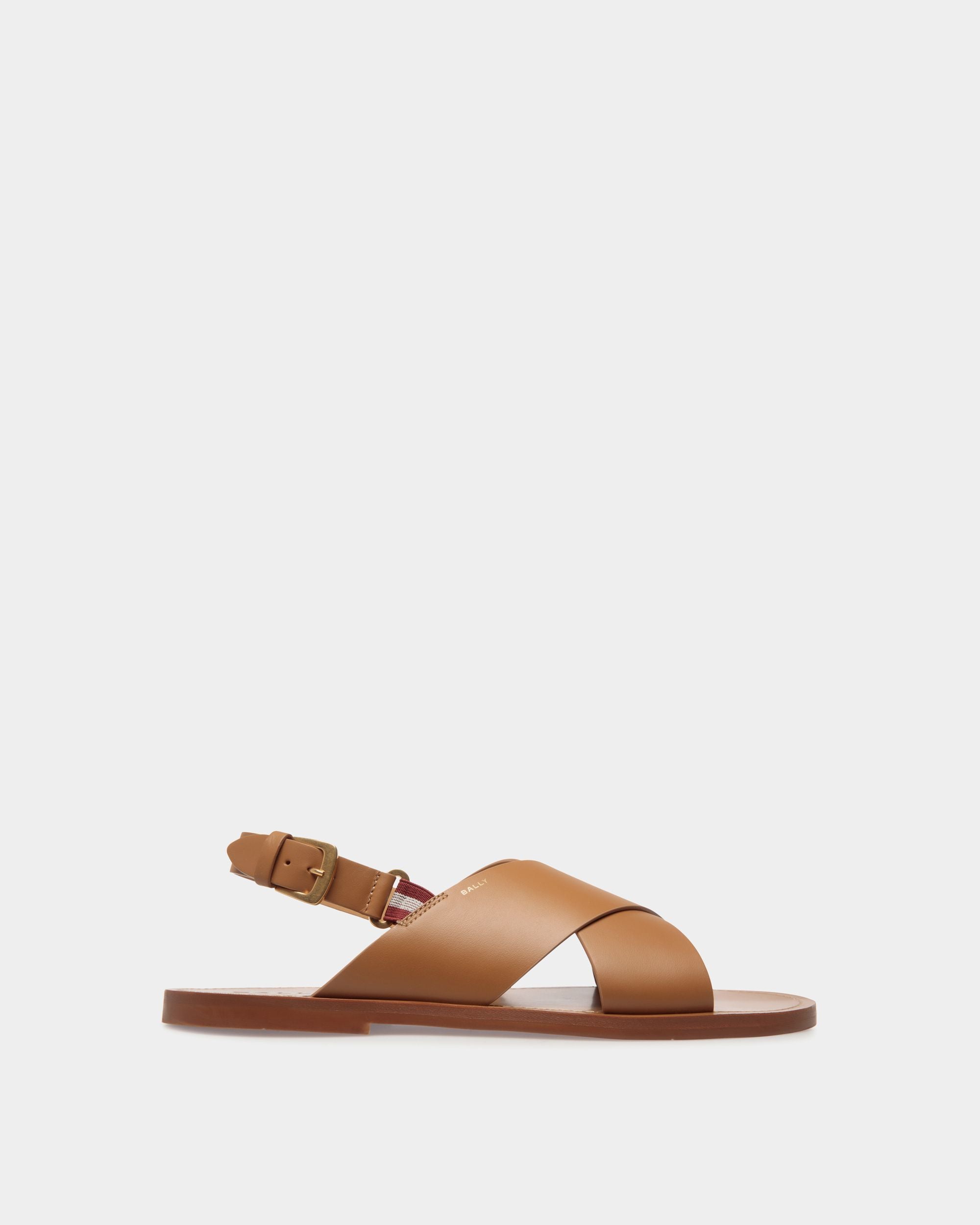 Bally Global - Chateau Sandal in Brown Leather - Brown