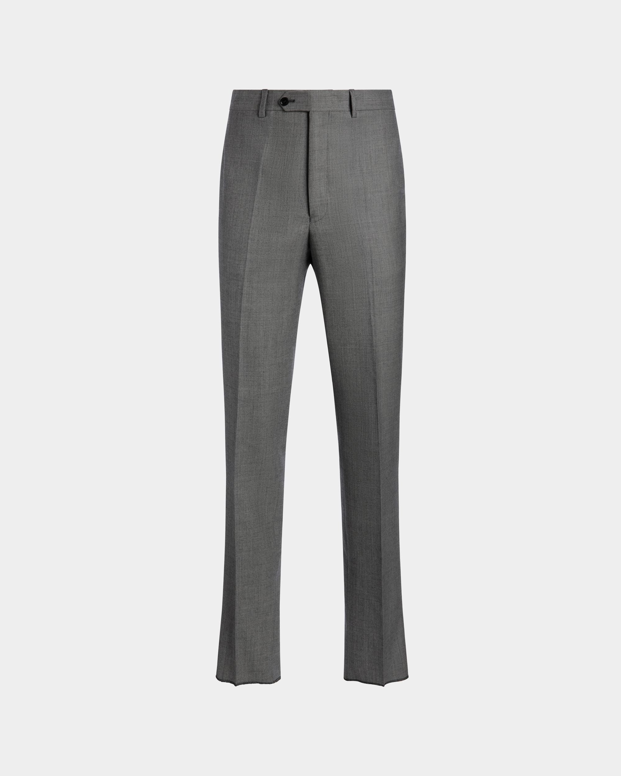 Bally Global - Trousers Trousers In Grey Wool - Grey