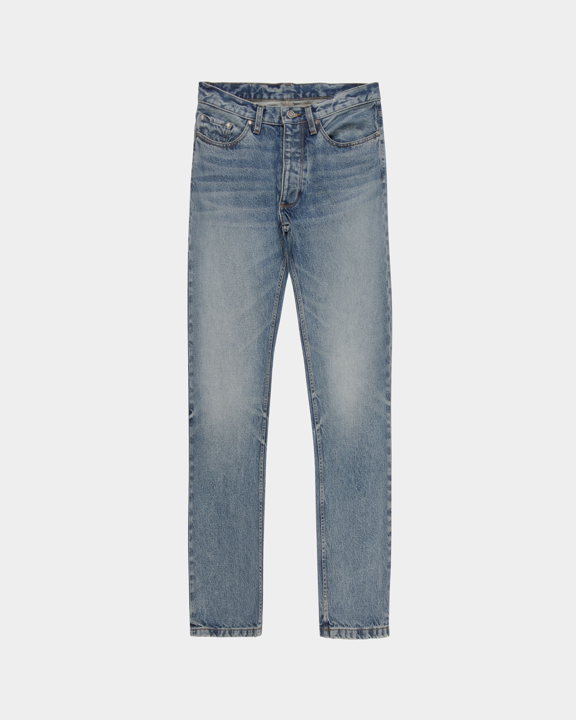 Bally Global - Pantalon Évasé En Denim Bleu - Bleu