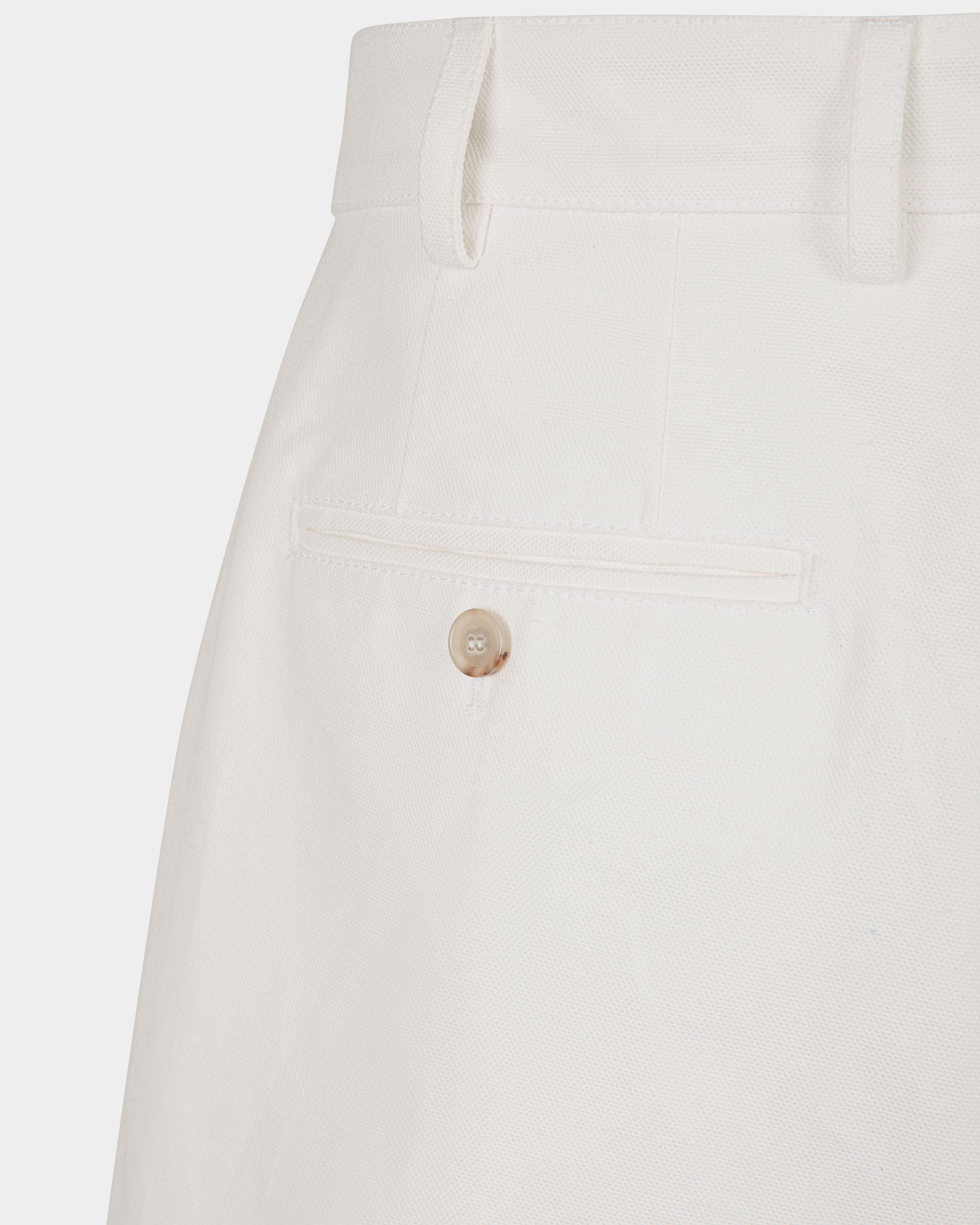 Bally Global - Trousers Trousers In White Cotton - White