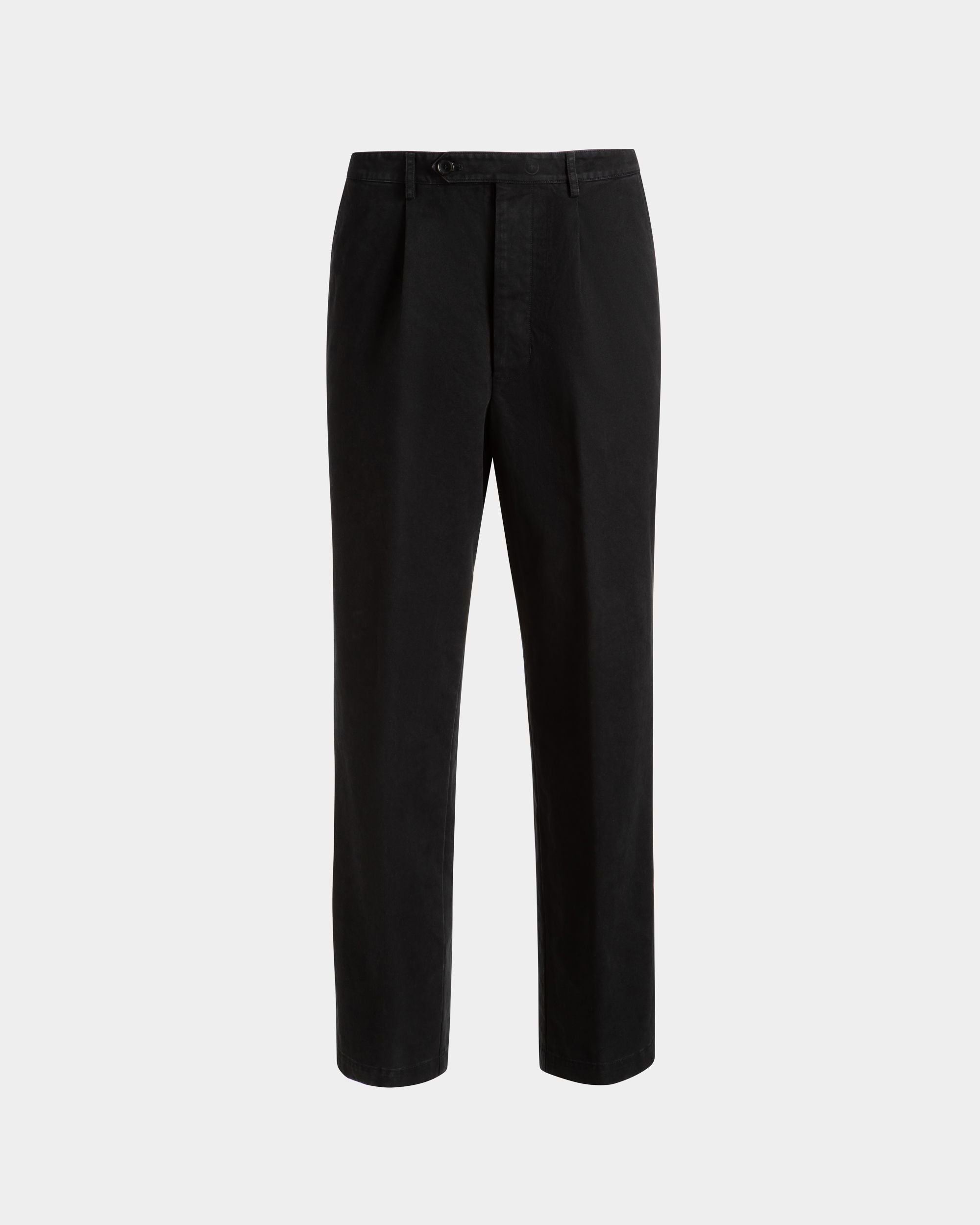 Bally Global - Pants in Black Cotton - Black