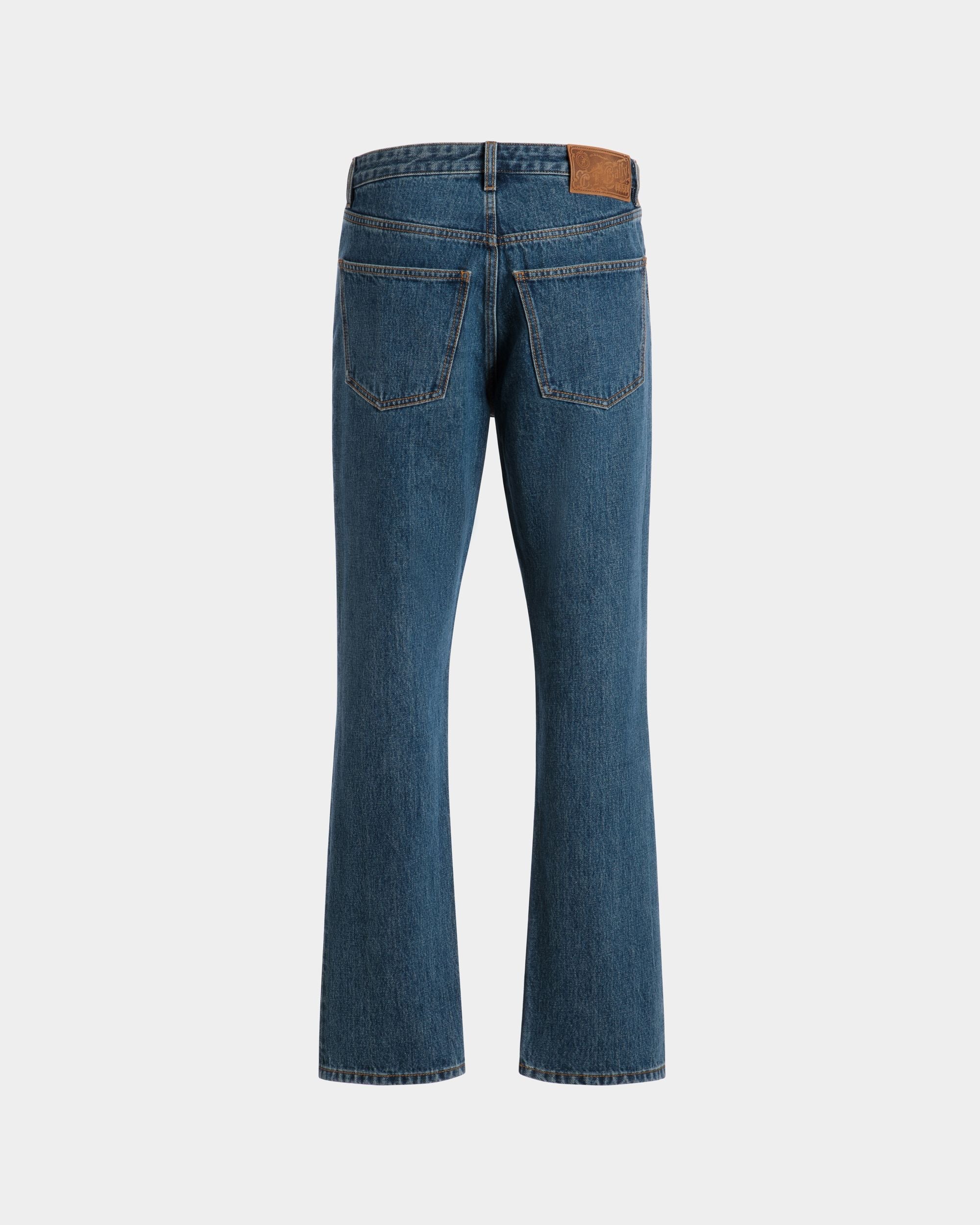 Bally Global - Denim Pants in Medium Blue Cotton - Blue