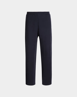 Pantalón De Chándal De Algodón Navy Blue