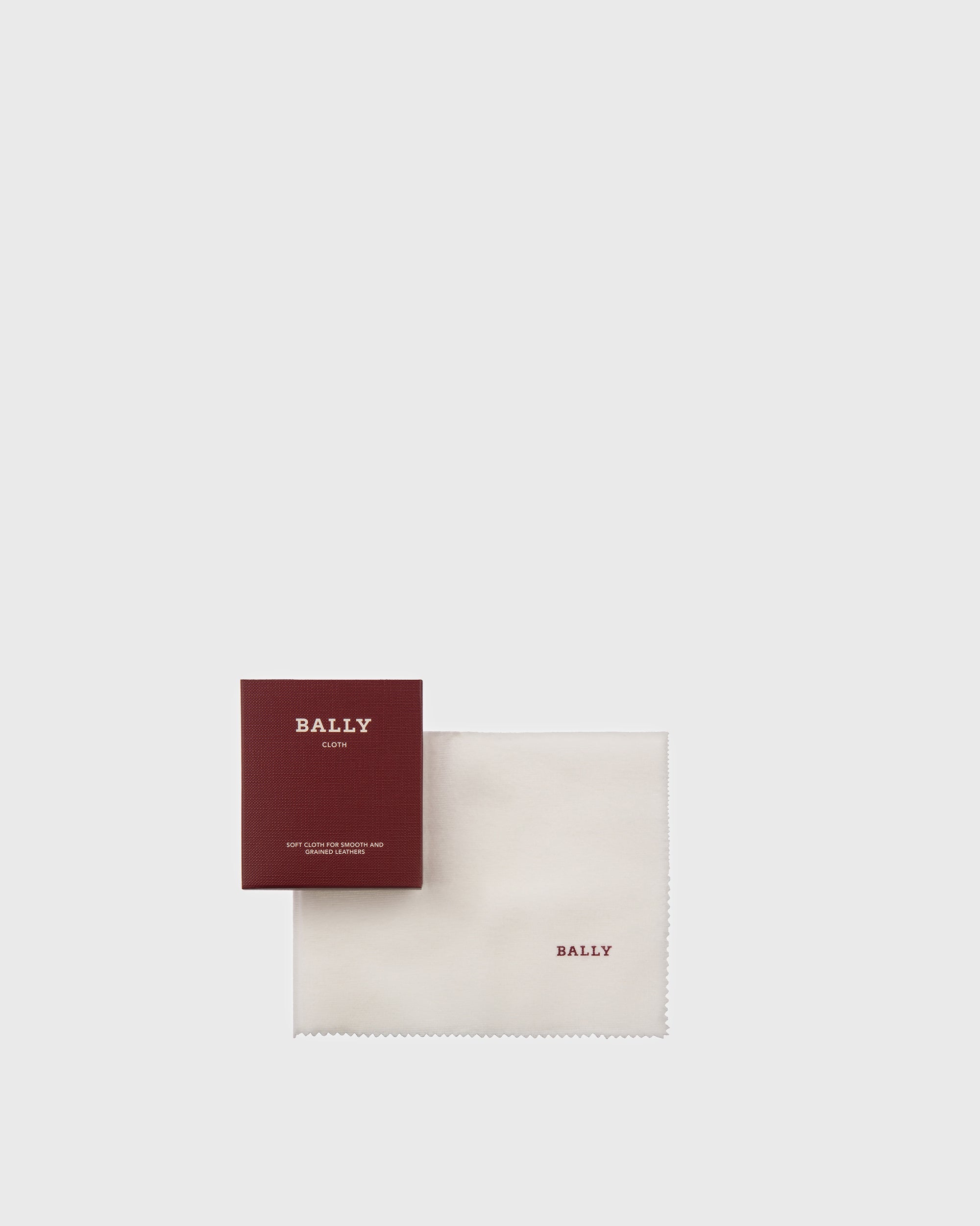 Bally Global - Chiffon Accessoire Pour L’entretien Des Chaussures En Coton Beige - Blanc