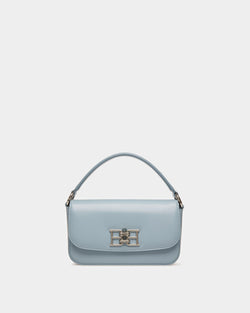 Brodye Bolso Bandolera De Piel En Azul Claro