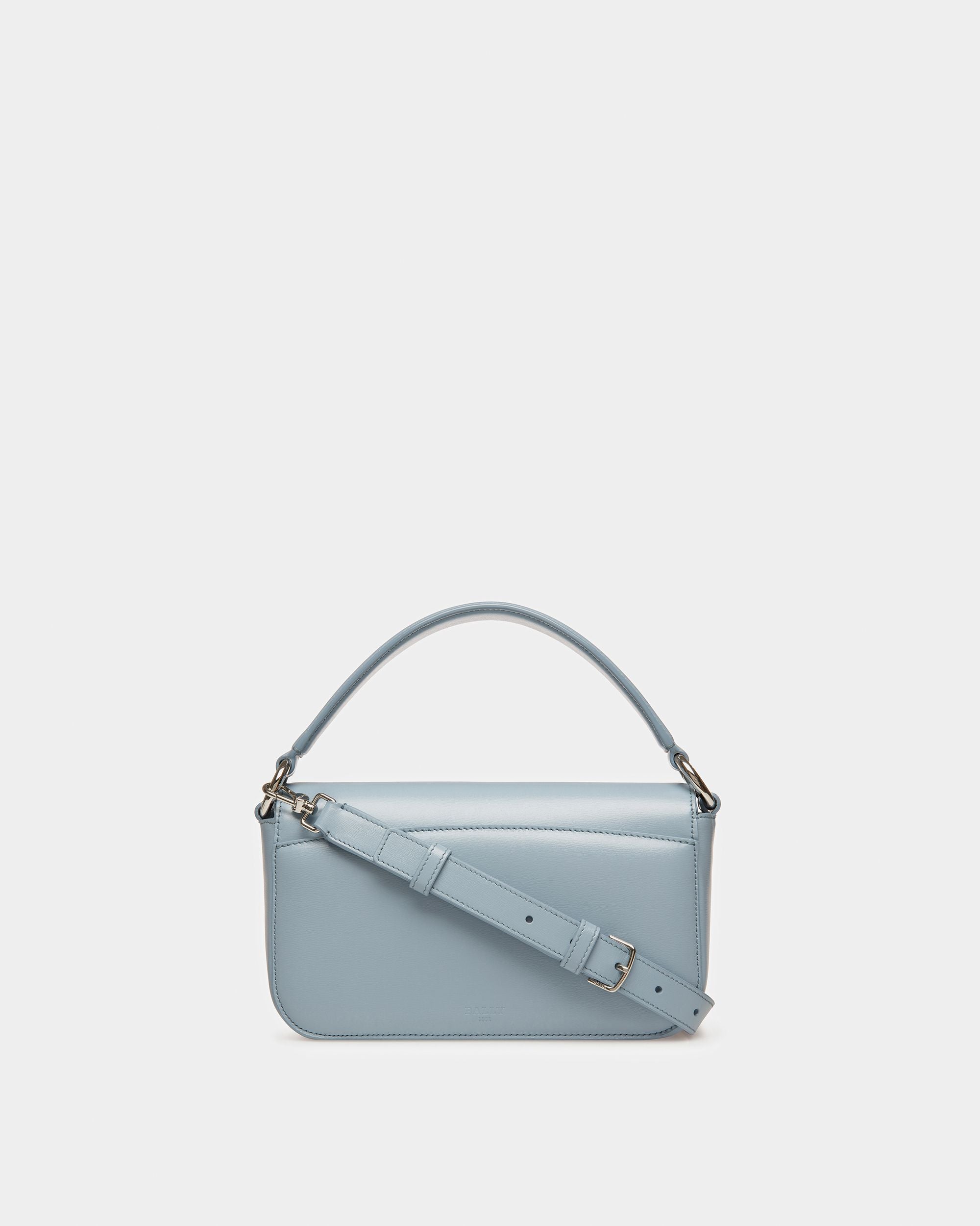 Bally Global - Brodye Bolso Bandolera De Piel En Azul Claro - Azul