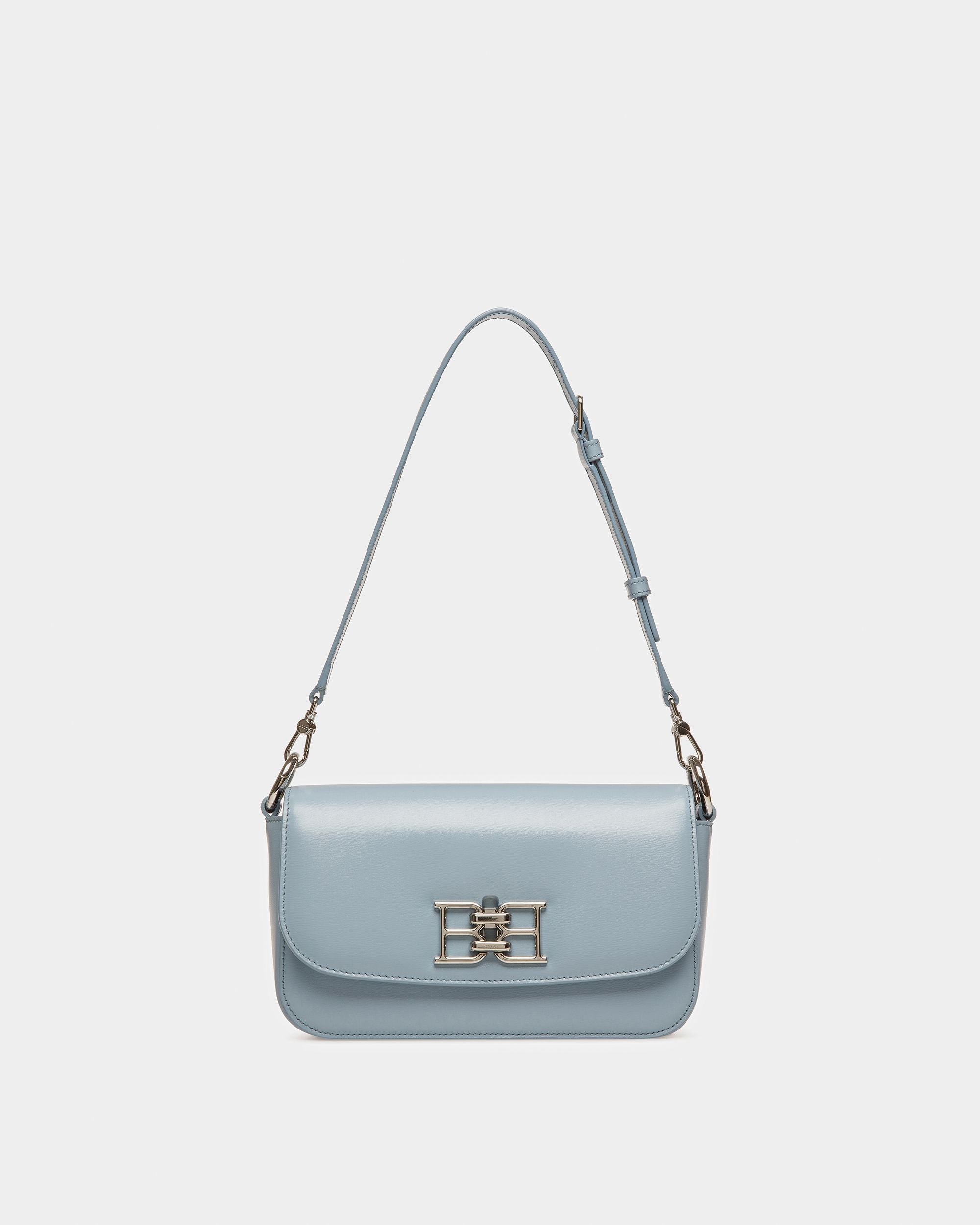 Bally Global - Brodye Bolso Bandolera De Piel En Azul Claro - Azul