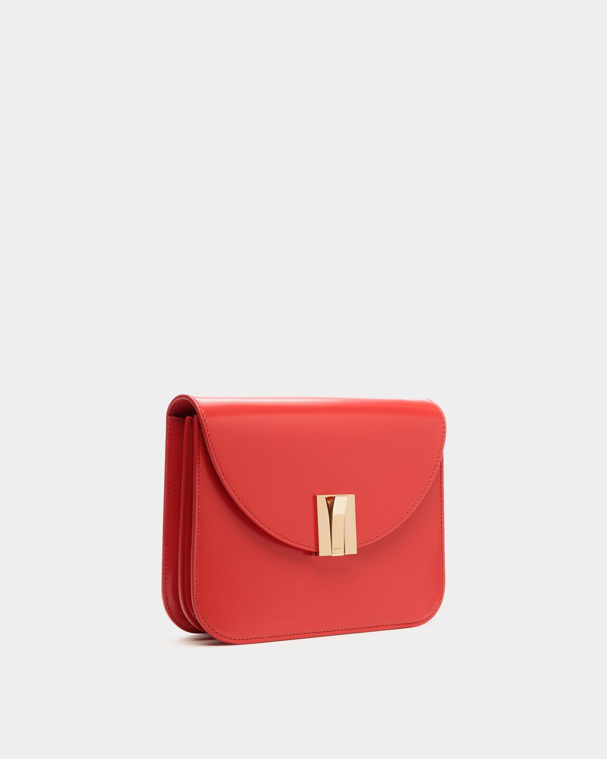 Bally Global - Ollam Crossbody Bag in Red Leather - Rouge