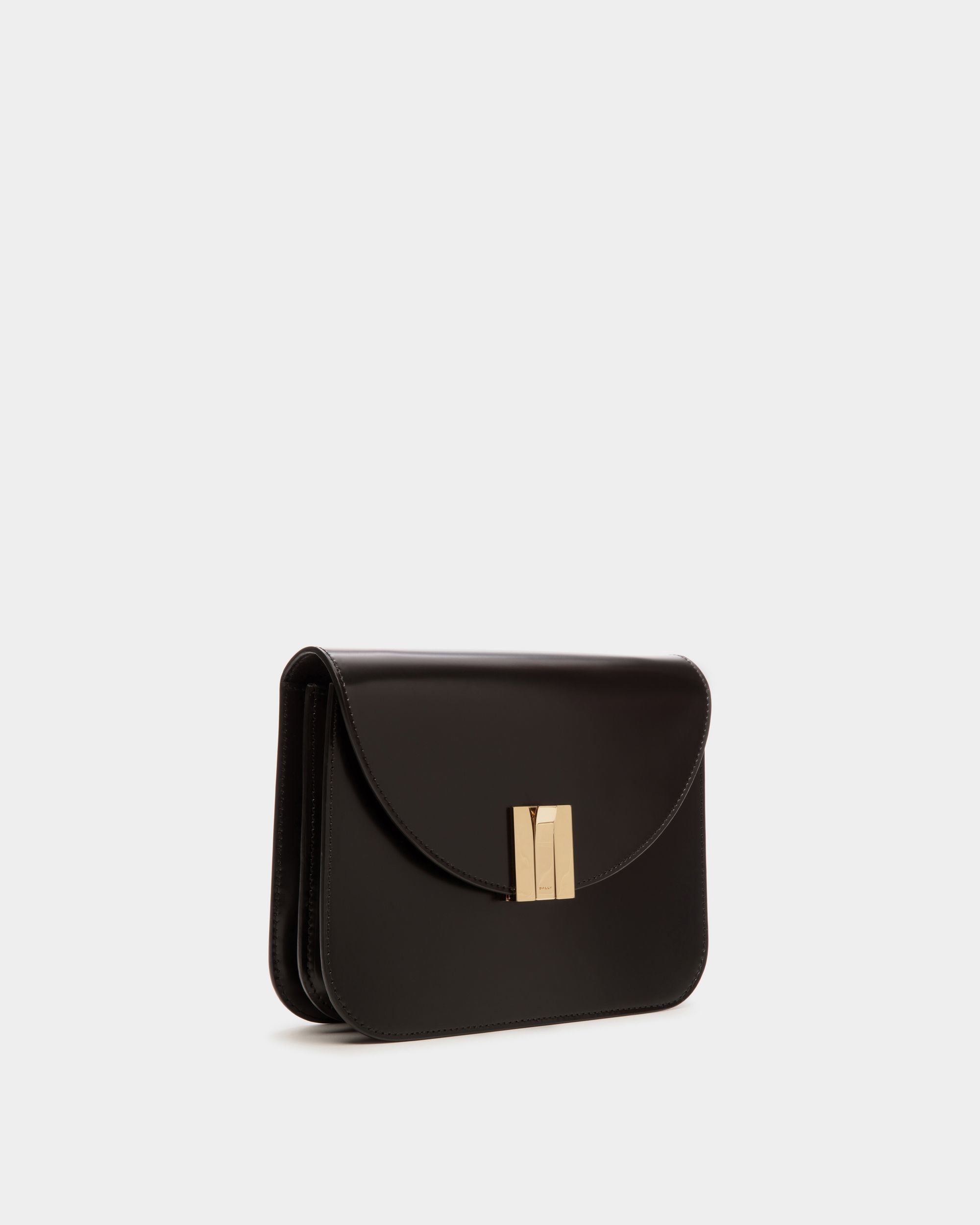 Bally Global - Bandolera Ollam De Piel Cepillada Negra - Negro