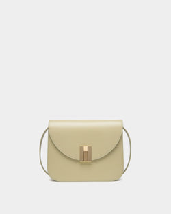 Ollam Crossbody Bag In Light Green Leather