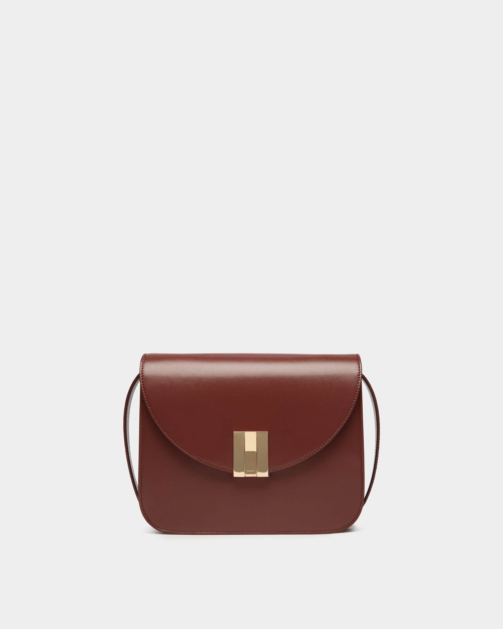 Bally Global - Ollam Crossbody Bag In Brown Leather - Brown
