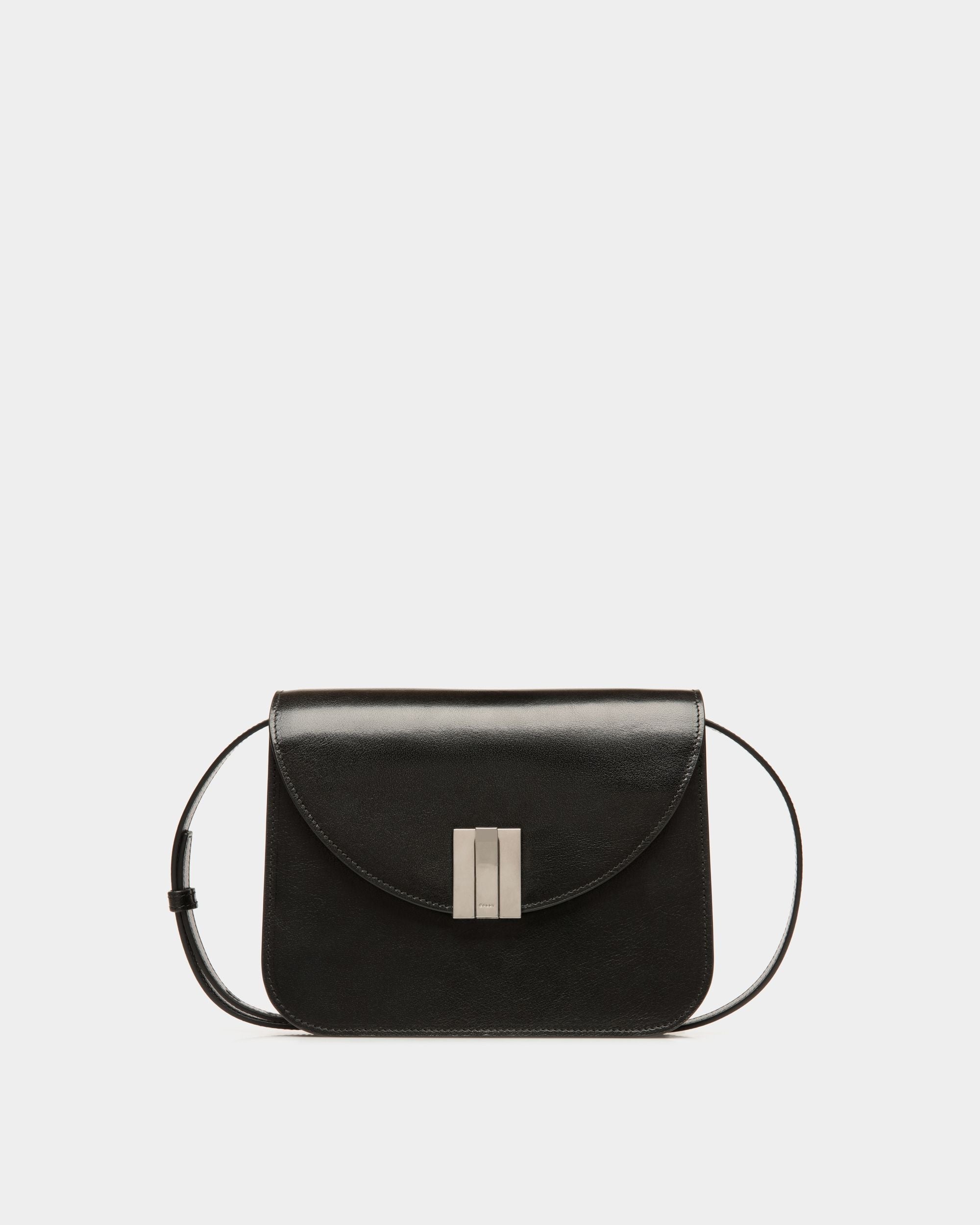 Bally Global - Ollam Crossbody Bag In Black Leather - Black