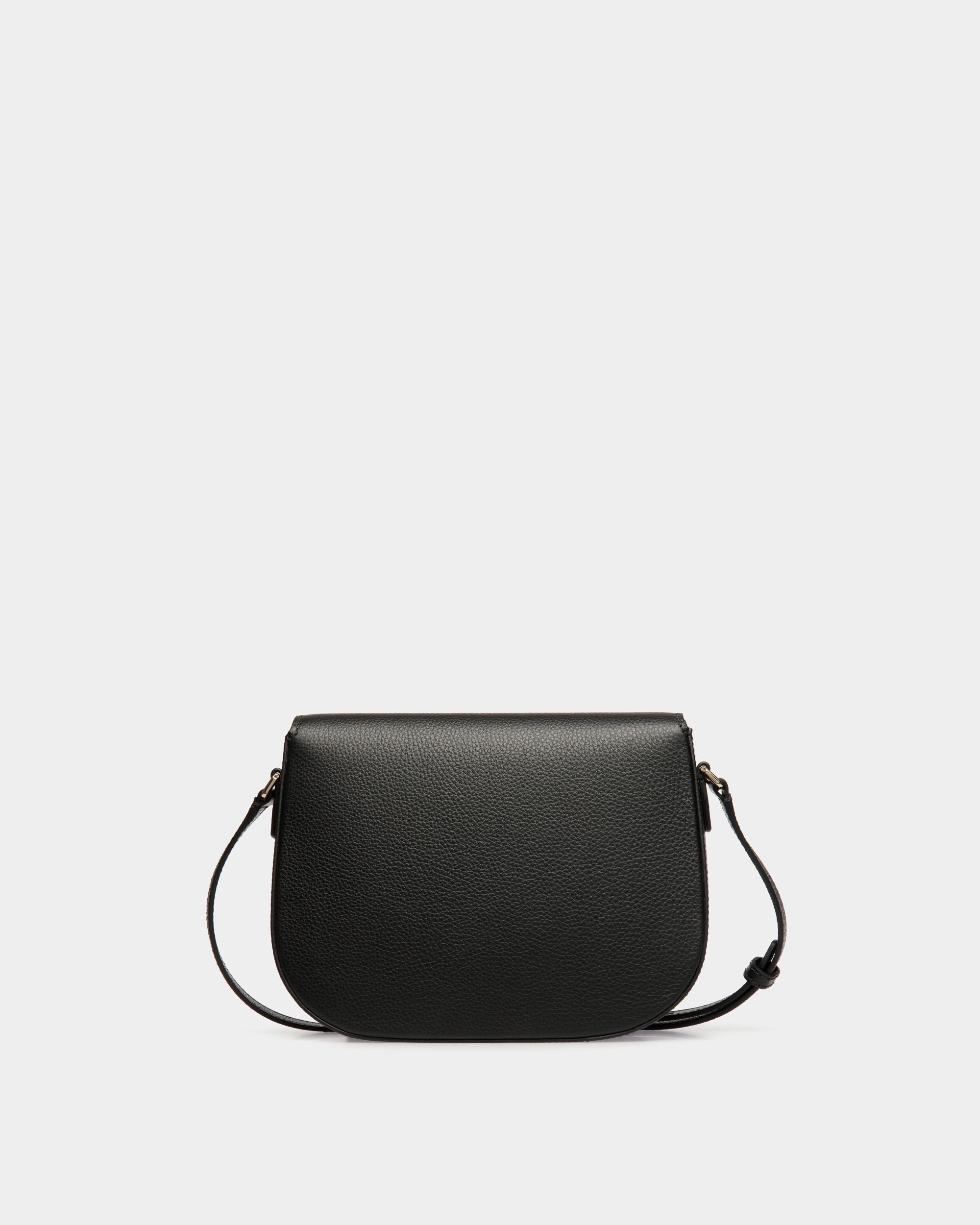 Bally Global - Crossbody Bag In Black Leather - Black