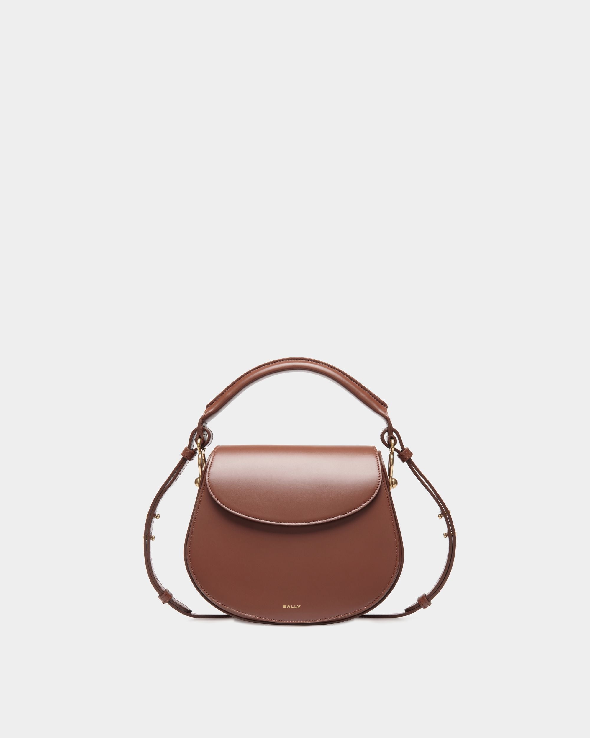 Bally Global - Lune Crossbody Bag In Brown Leather - Brown