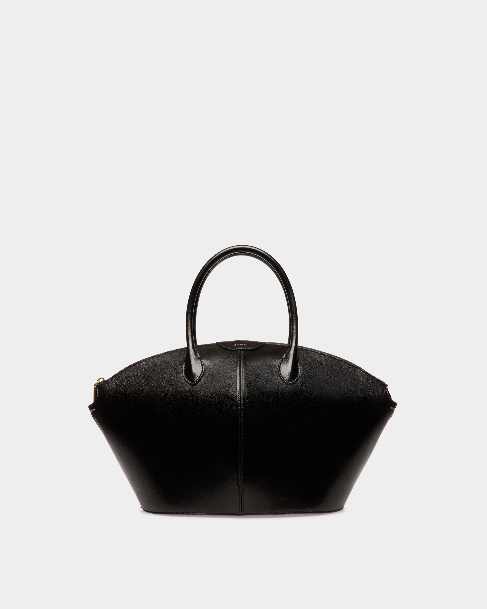 Bally Global - Belle Top Handle Bag in Black Leather - Black