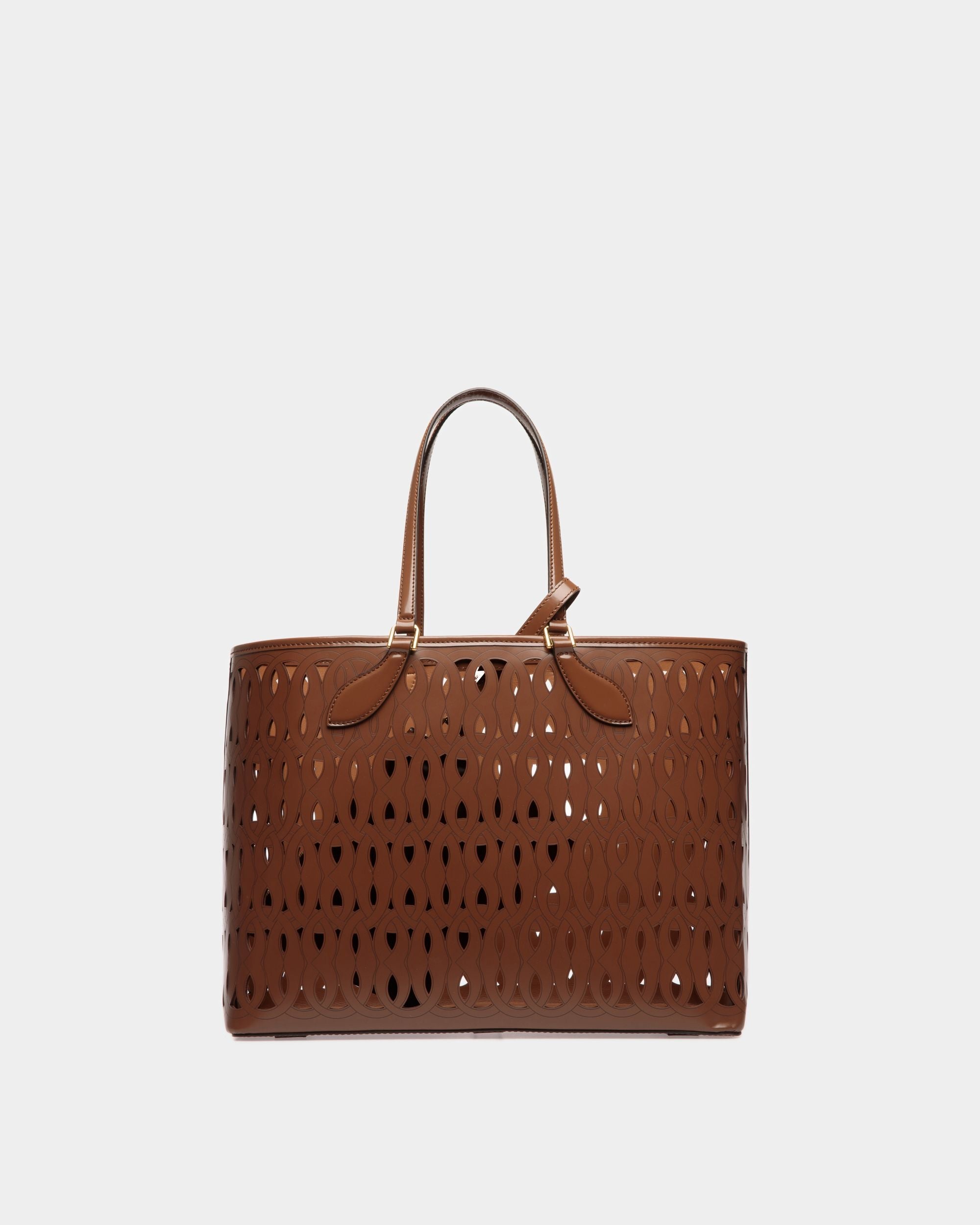 Bally Global - Lago Tote Bag In Brown Leather - Brown