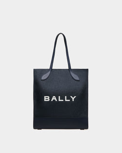 Sac Cabas Bar En Tissu Bleu