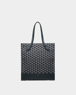 Pennant Tote Bag in Navy Blue Denim