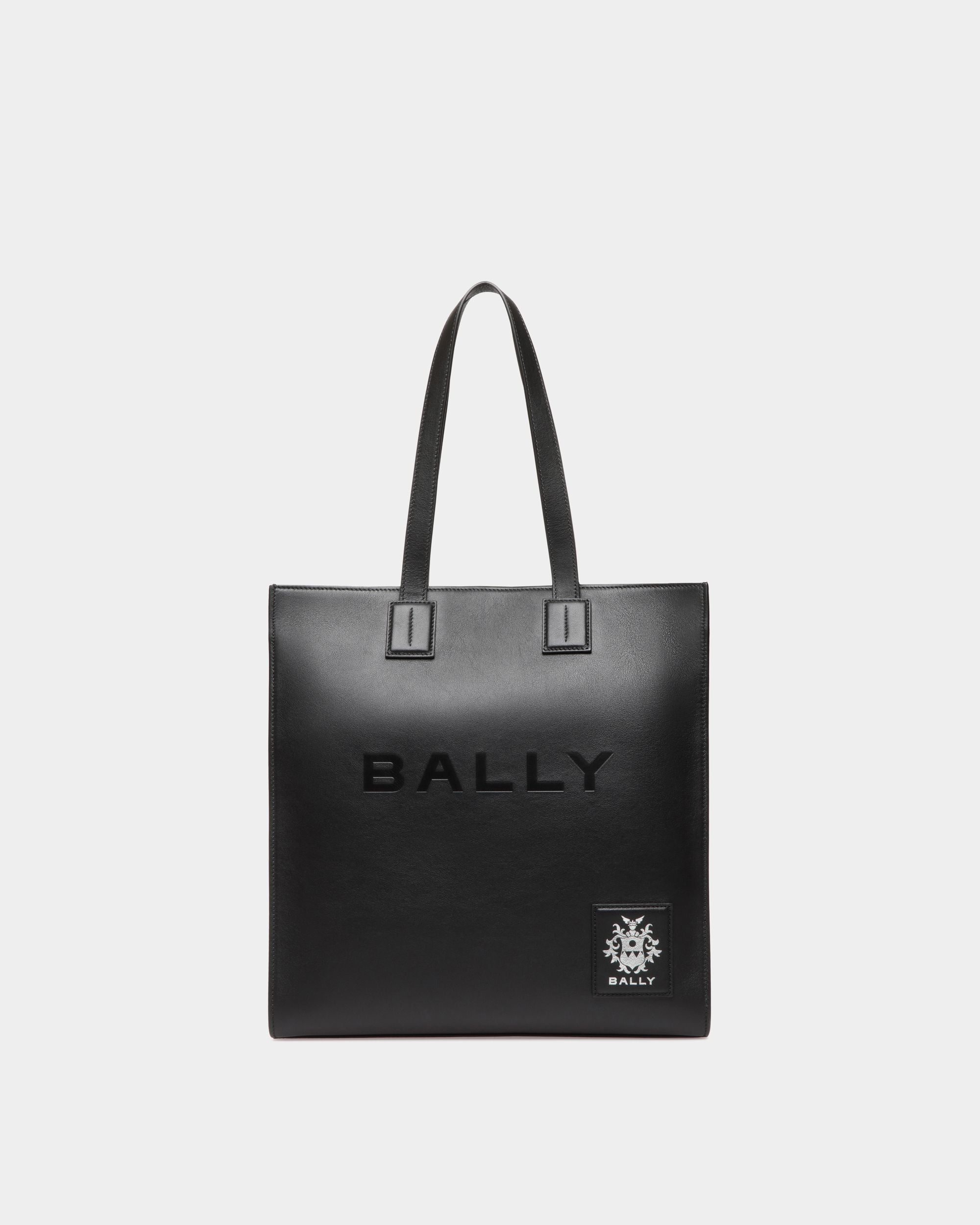 Bally Global - Akelei Tote Bag In Black Leather - Negro