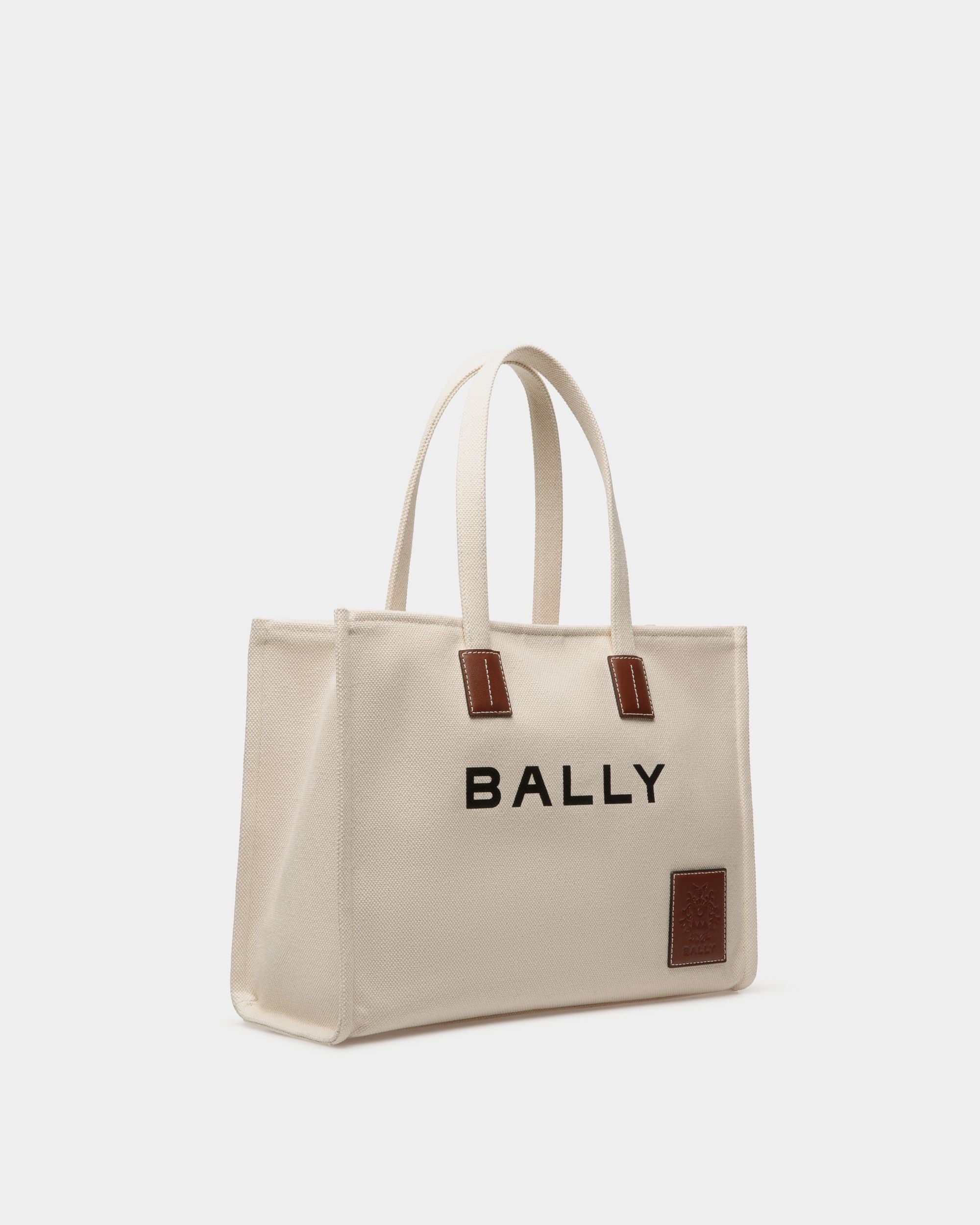 Bally Global - Bolso Tote Akelei De Lona - Beige