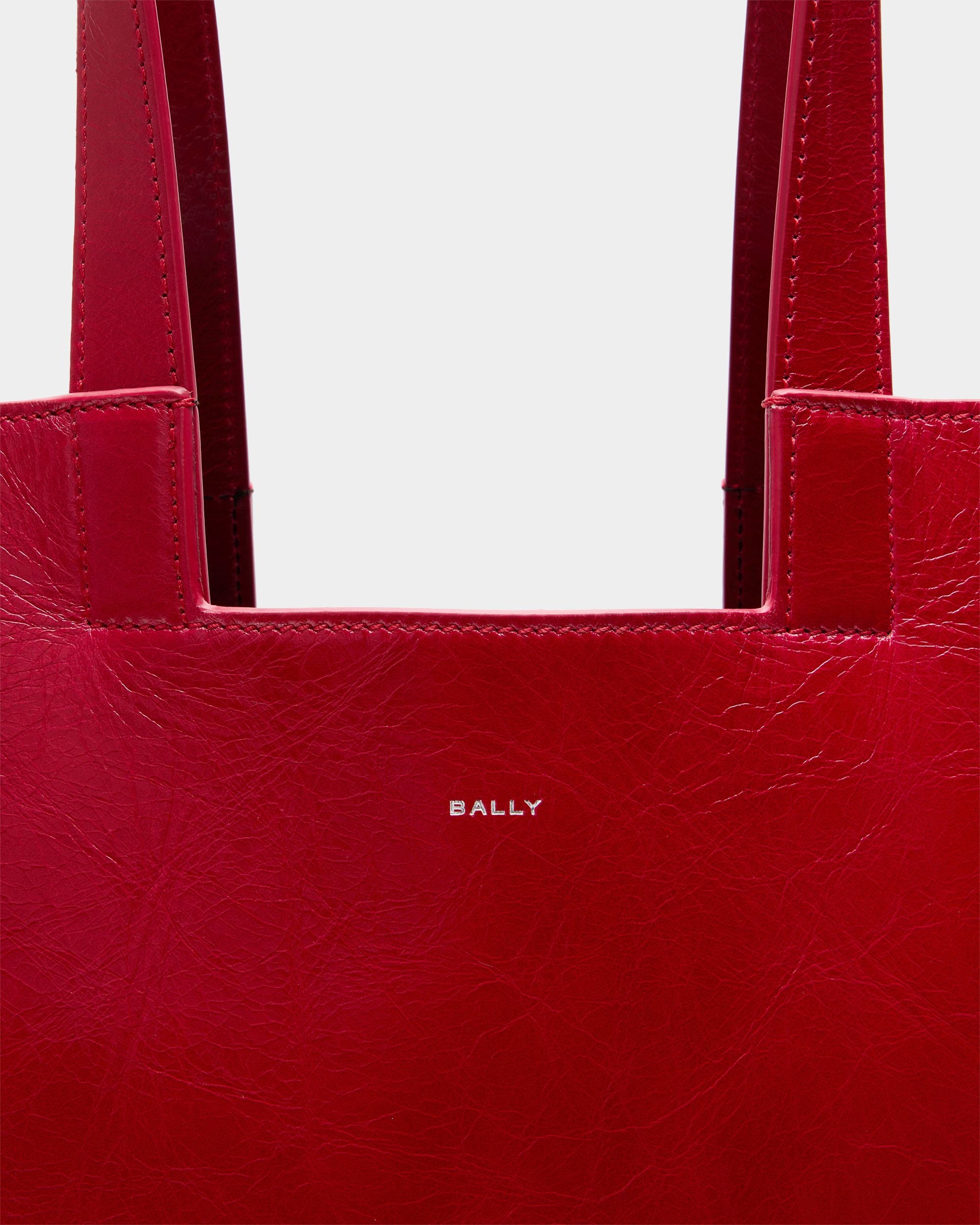Bally Global - Easy Bally Tote Bag in Red Leather - Red
