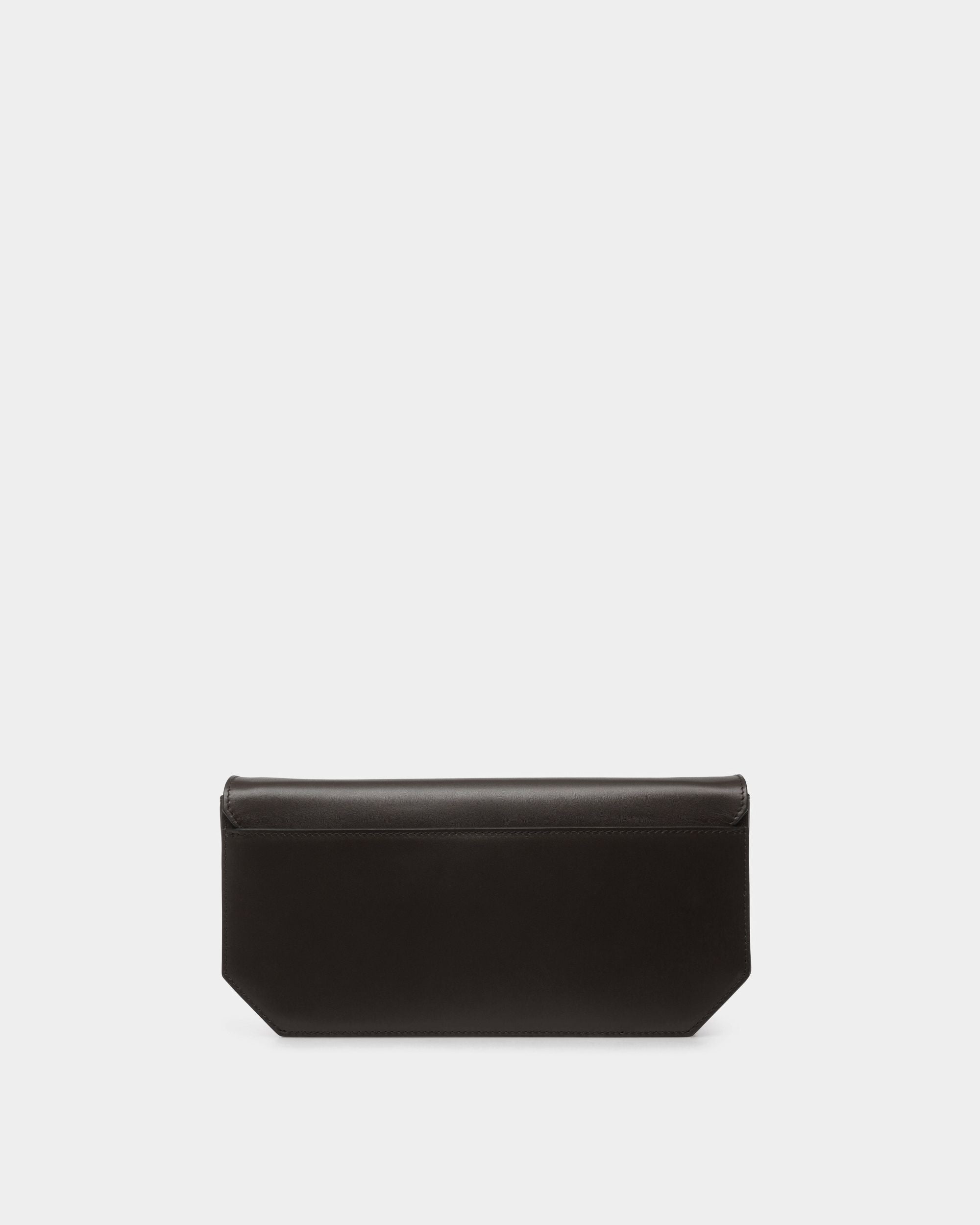Bally Global - Emblem Shoulder Bag In Black Leather - Black