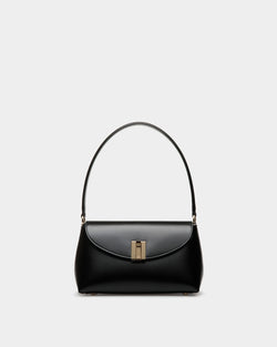 Bolso De Mano Pequeño Ollam De Piel Negra