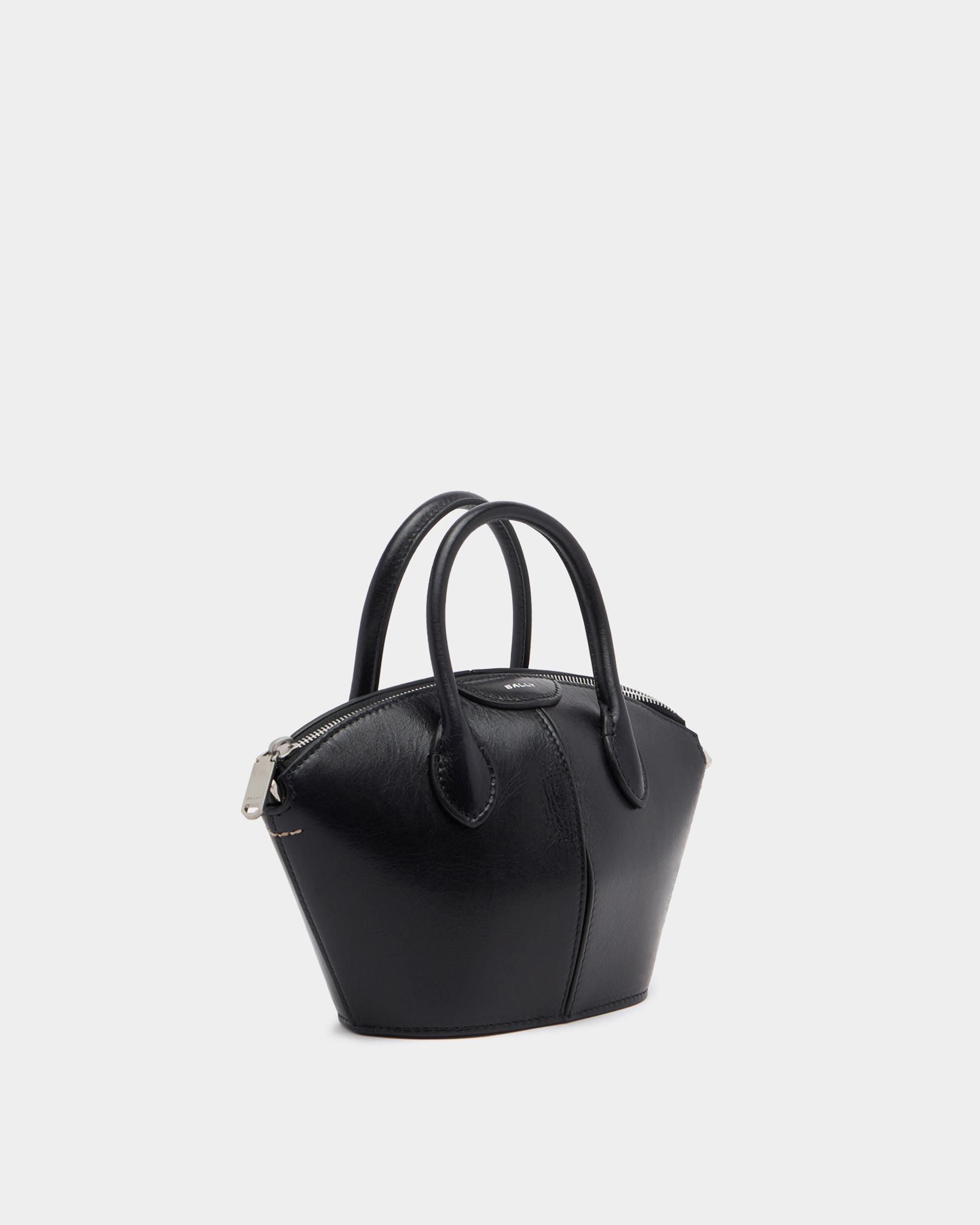 Bally Global - Belle Mini Bag in Black Leather - Black