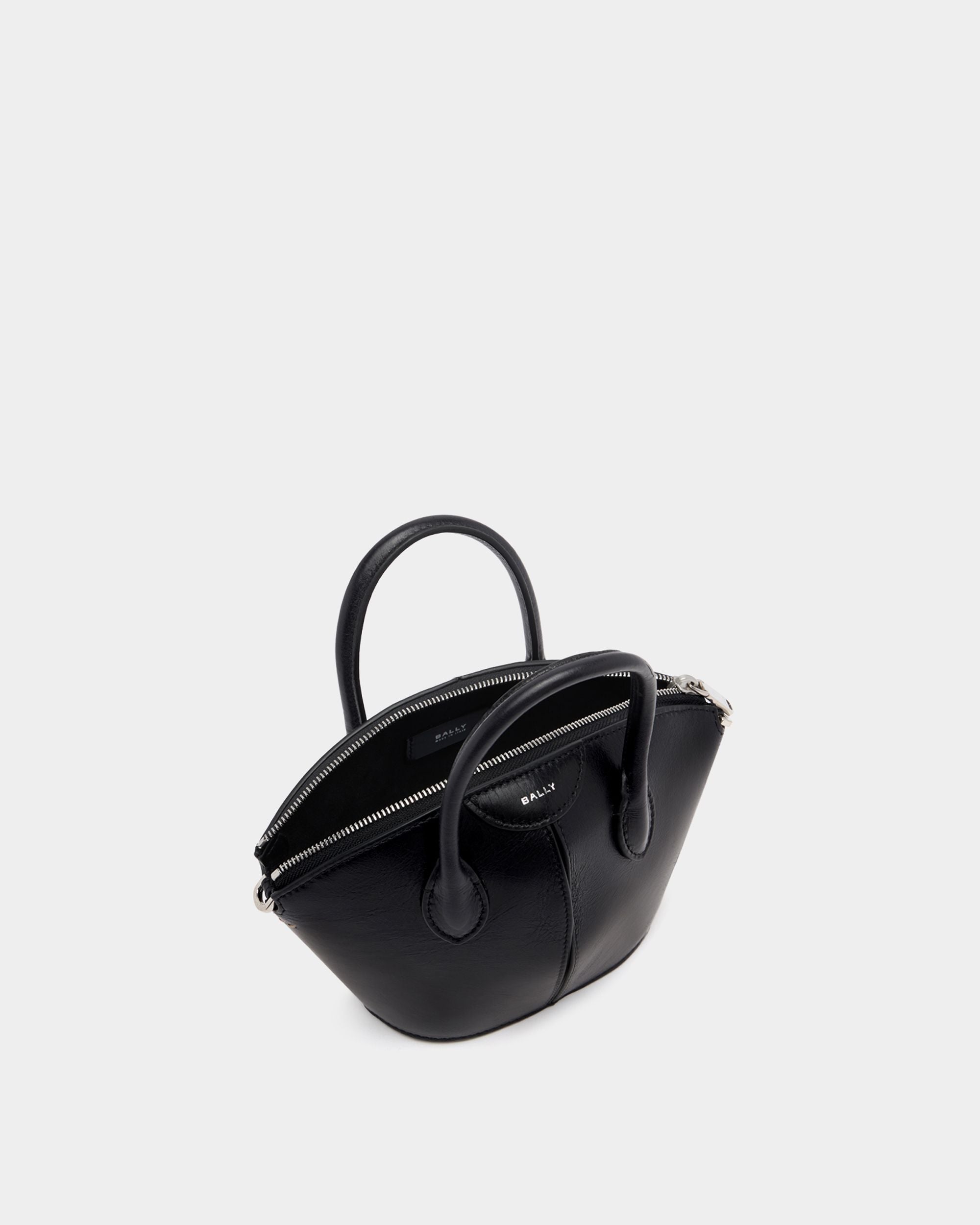 Bally Global - Belle Mini Bag in Black Leather - Black