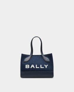 Bar Minibag In Blue Denim
