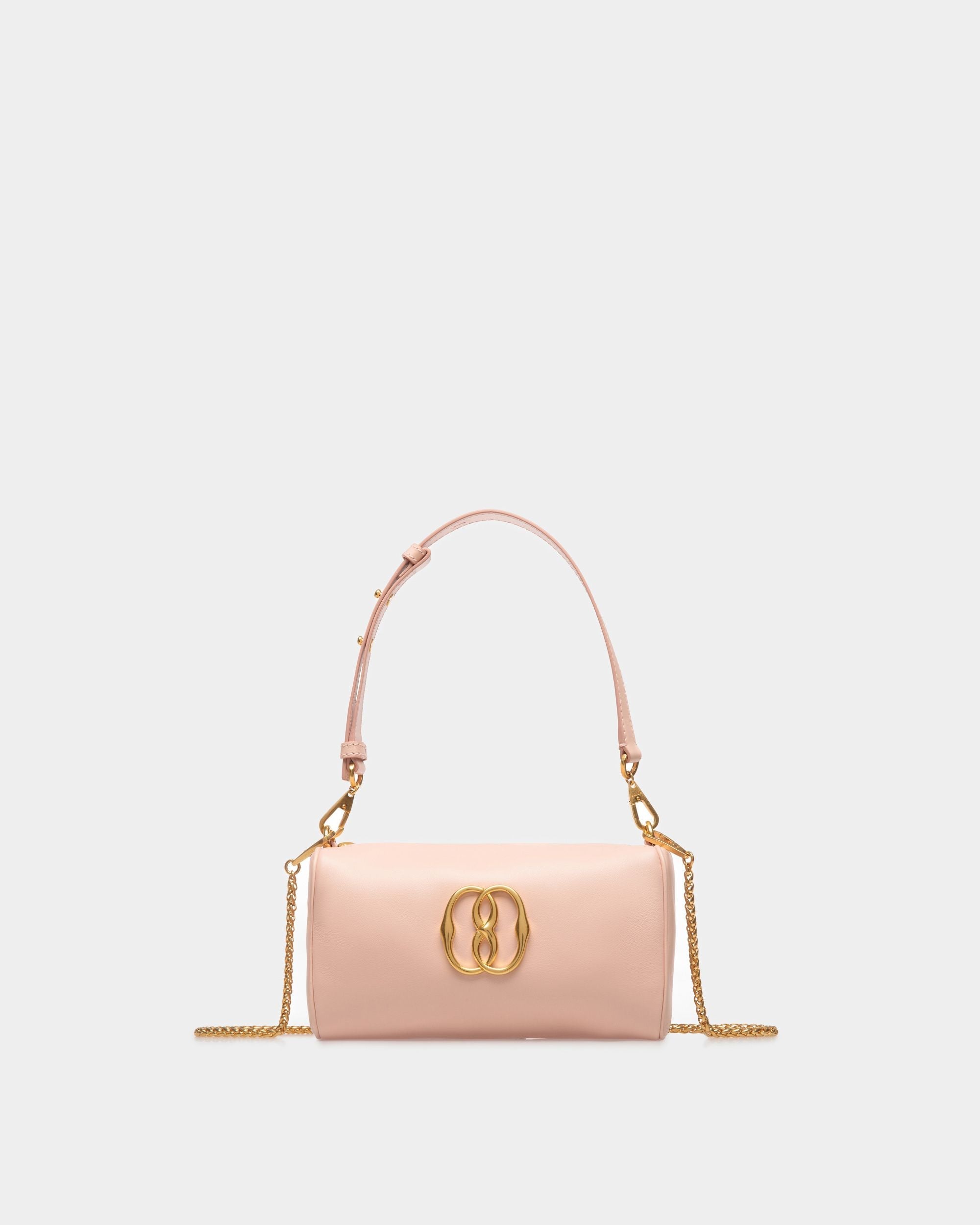 Bally Global - Emblem Mini Bag In Pink Leather - Pink