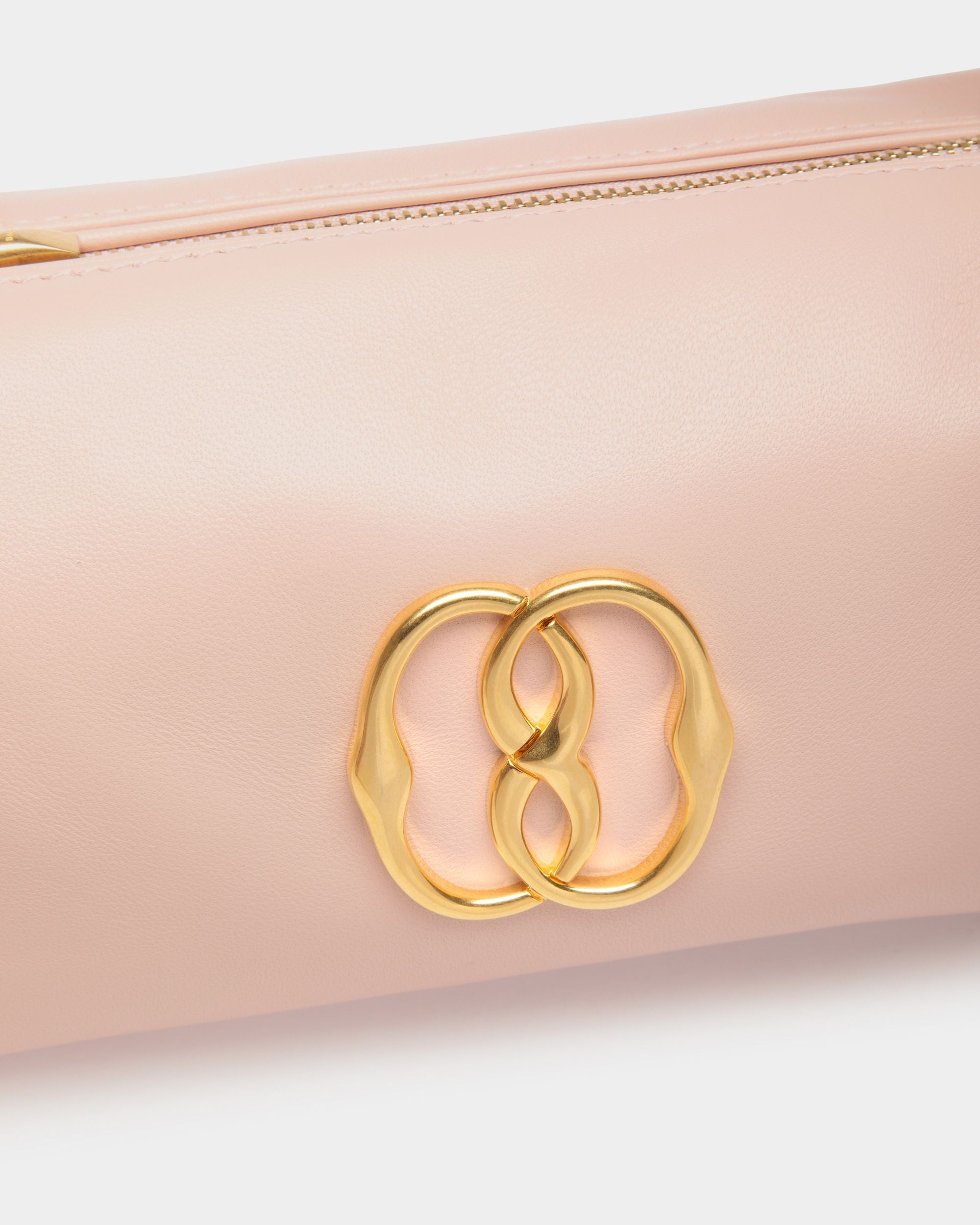 Bally Global - Minibolso Emblem De Piel En Rosa - Rosa
