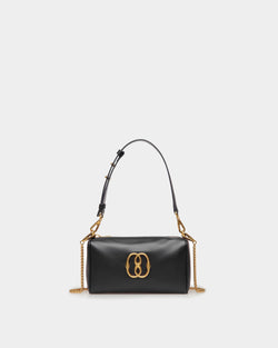 Minibolso Emblem De Piel En Negro