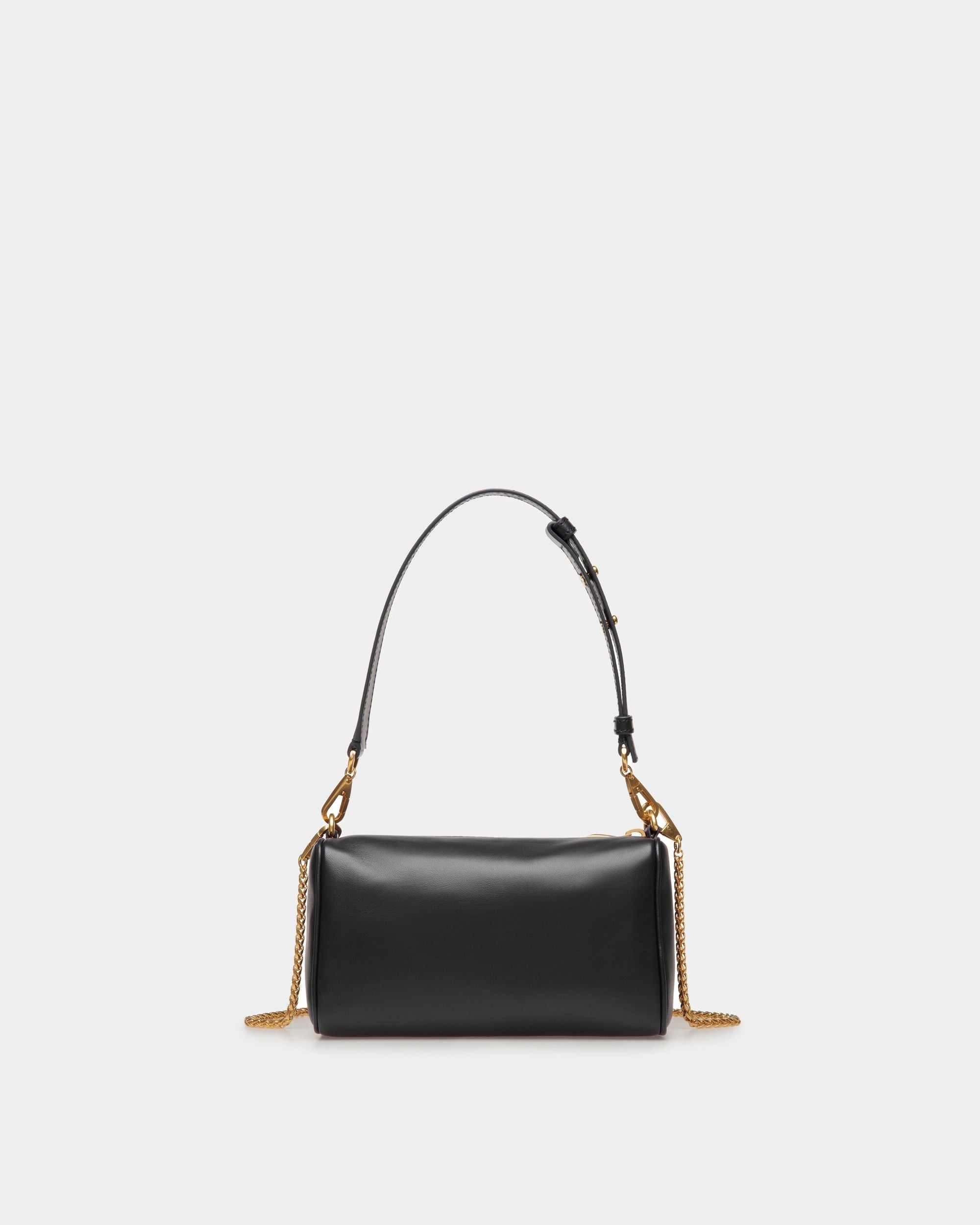 Bally Global - Emblem Minibag In Black Leather - Black