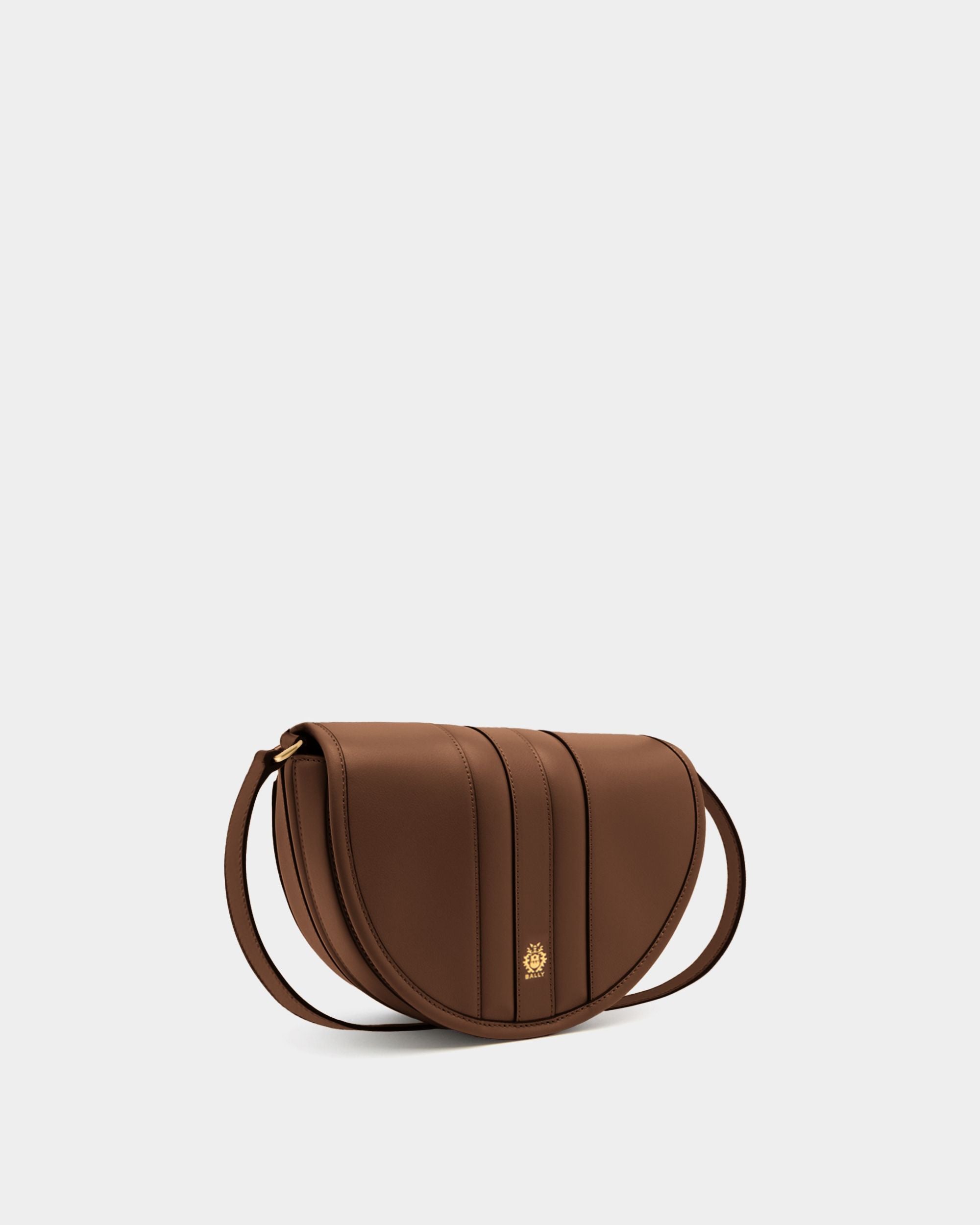 Bally Global - Signature Crossbody Bag in Brown Leather - Brown