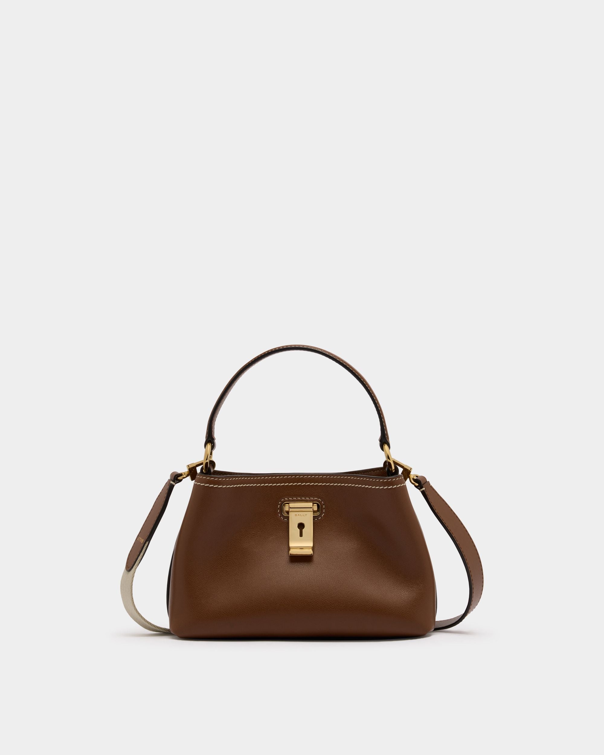 Bally Global - Lock Me Minibag in Brown Leather - Brown