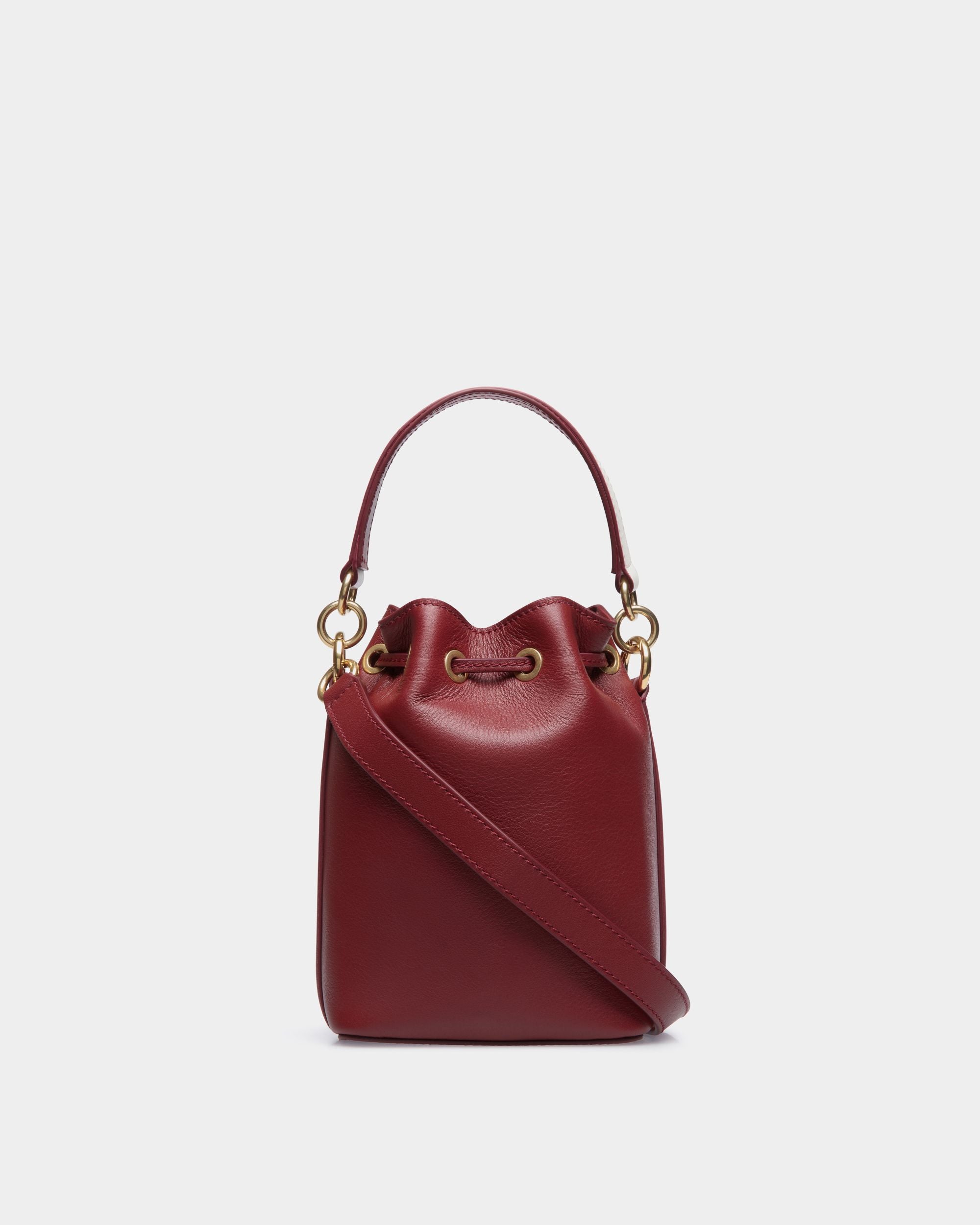 Bally Global - Code Bucket In Red Bovine - Red