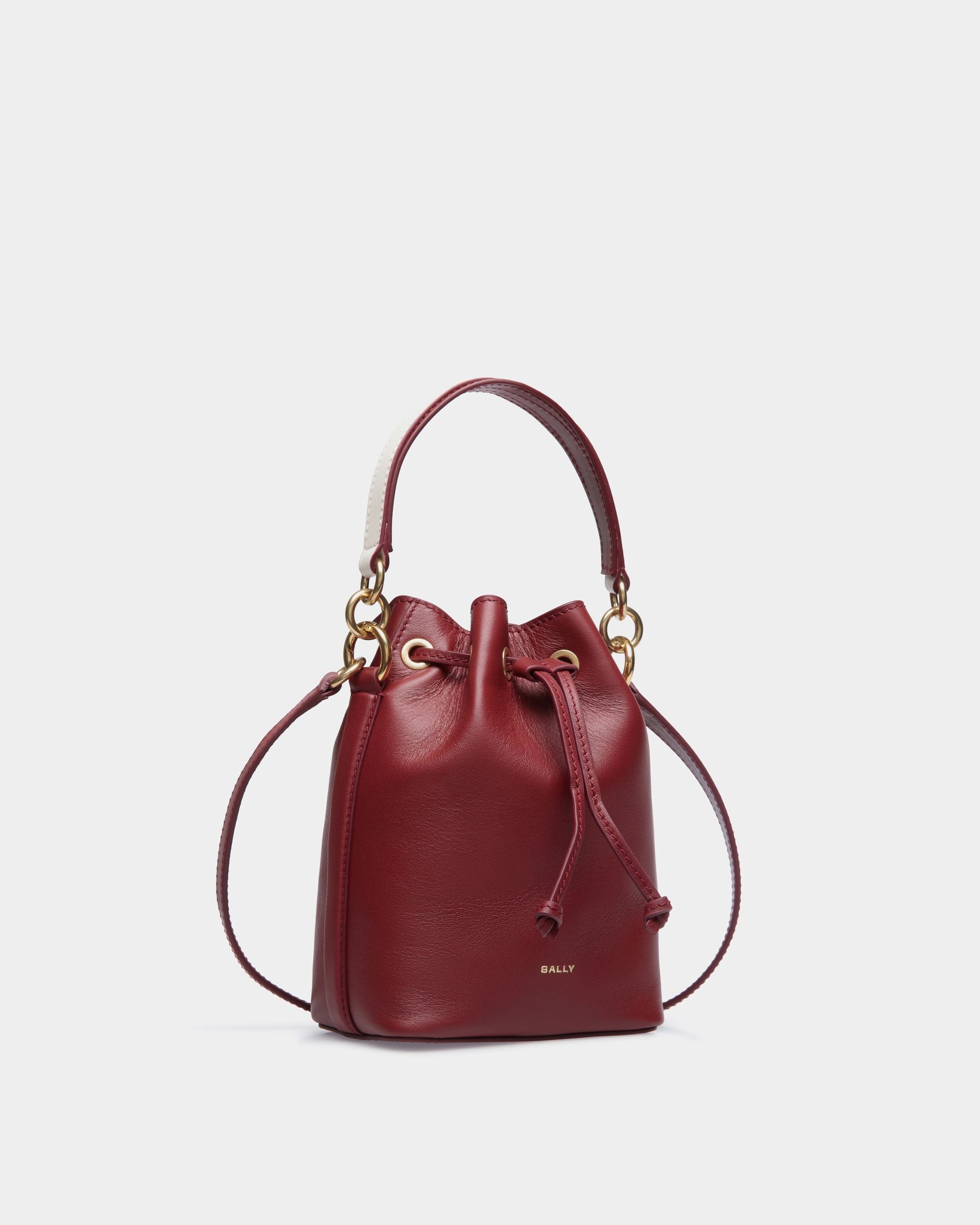 Bally Global - Code Bucket In Red Bovine - Red