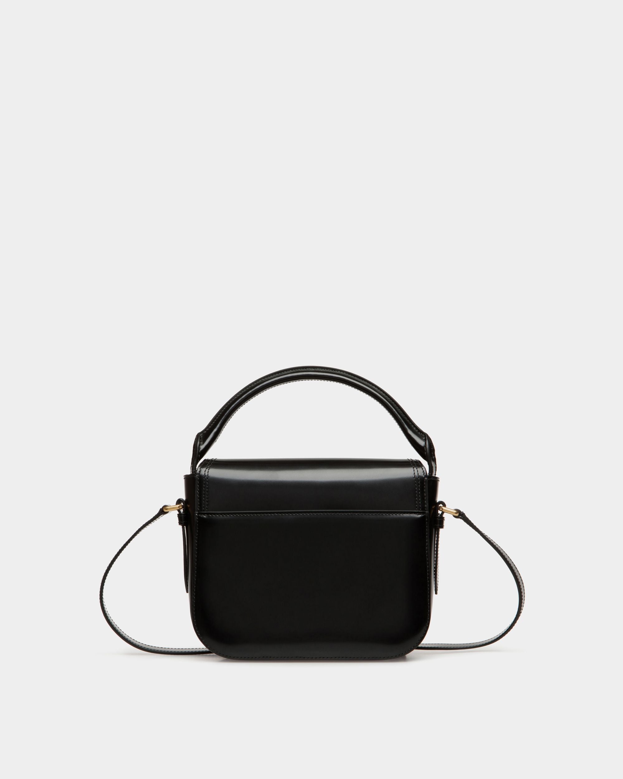 Bally Global - Minibolso Beckett De Piel Cepillada Negra - Negro